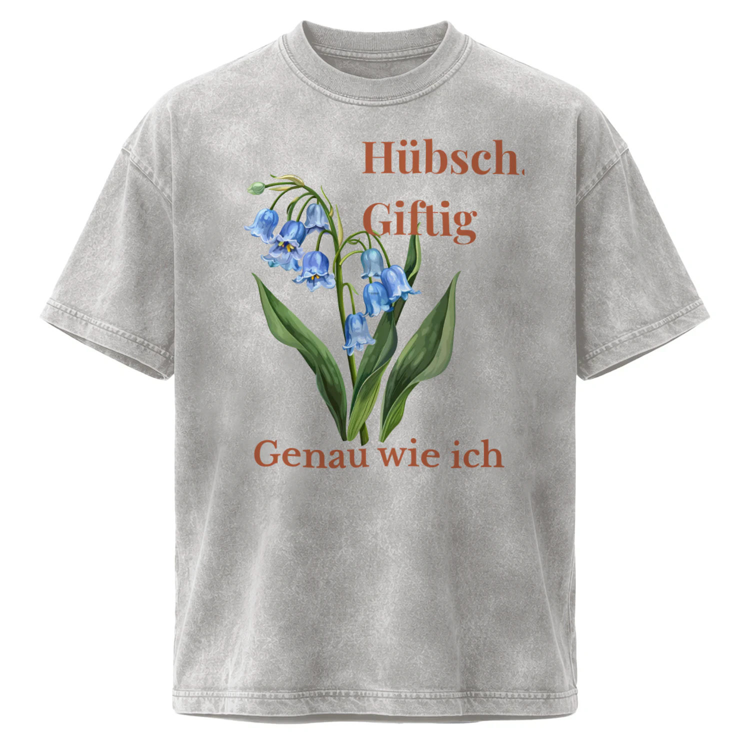 Hübsch Giftig Genau wie ich Shirt, Botanisches Blumen T-Shirt, Dark Cottagecore Tee, Gothic Pflanzenliebhaber Geschenk, Ironisches Statement Shirt