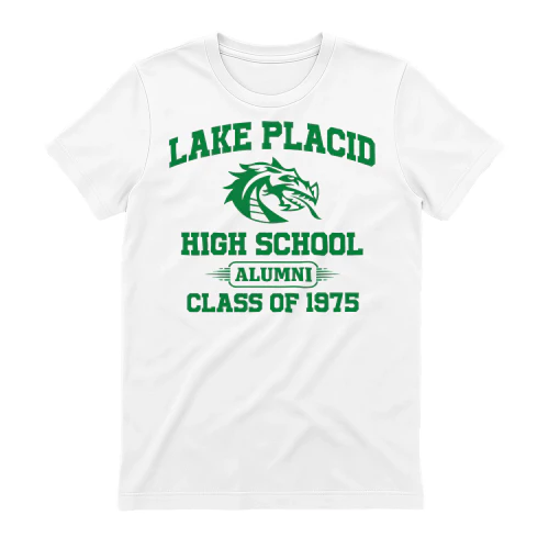 Lake Placid High School Alumni T-Shirt (Customizable)-101