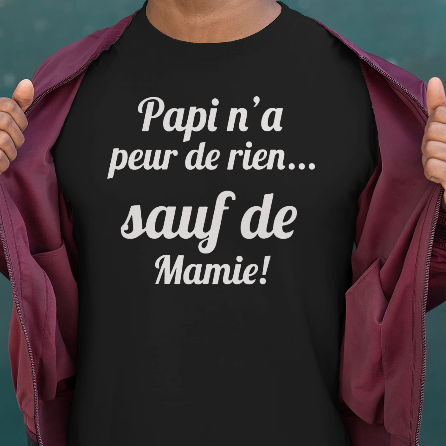 Papi n’a peur de rien… sauf de Mamie !