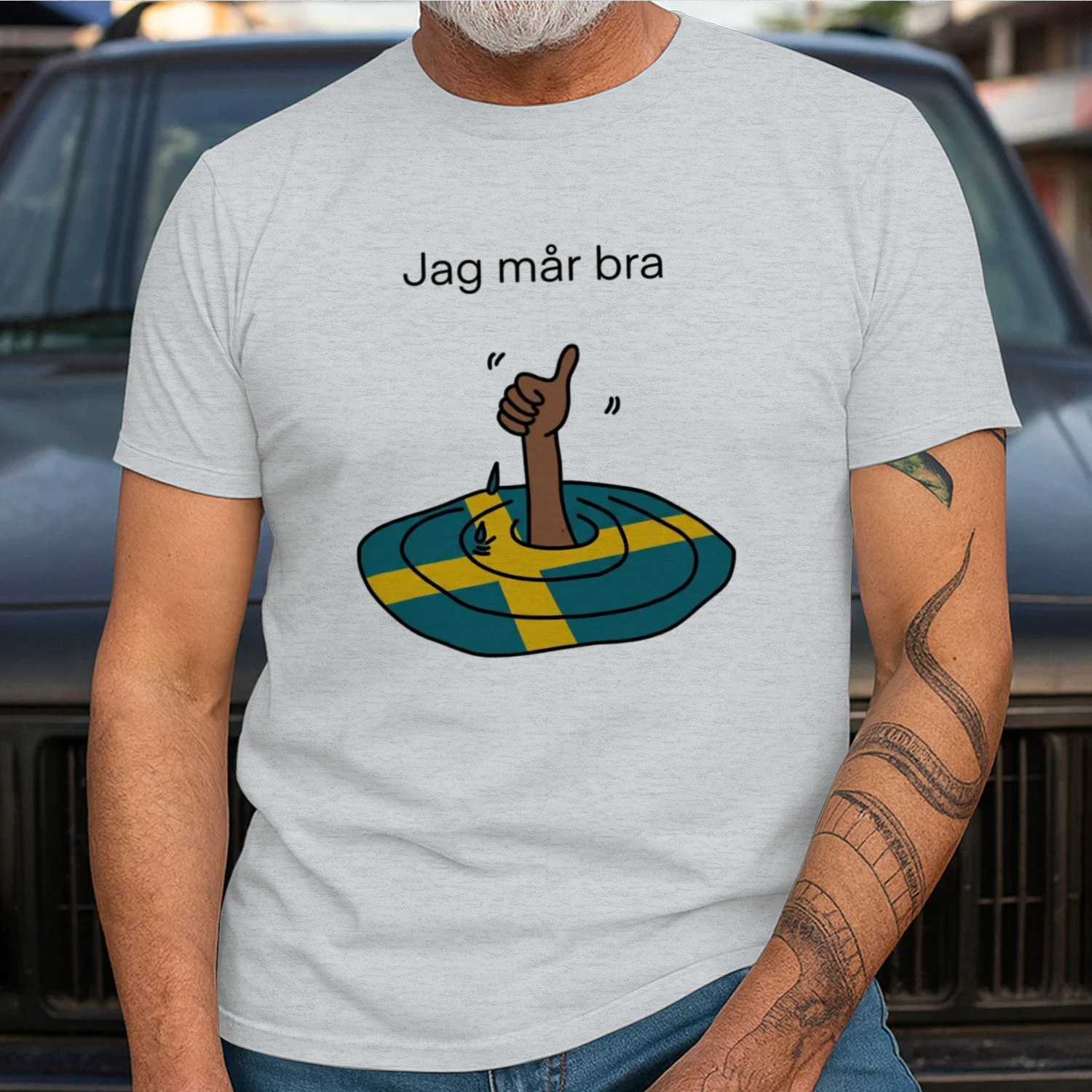 Jag mår bra.
