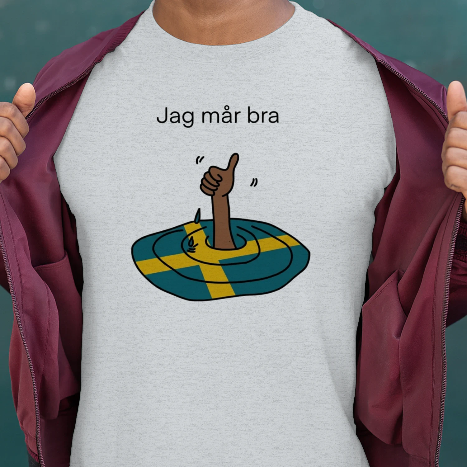 Jag mår bra.