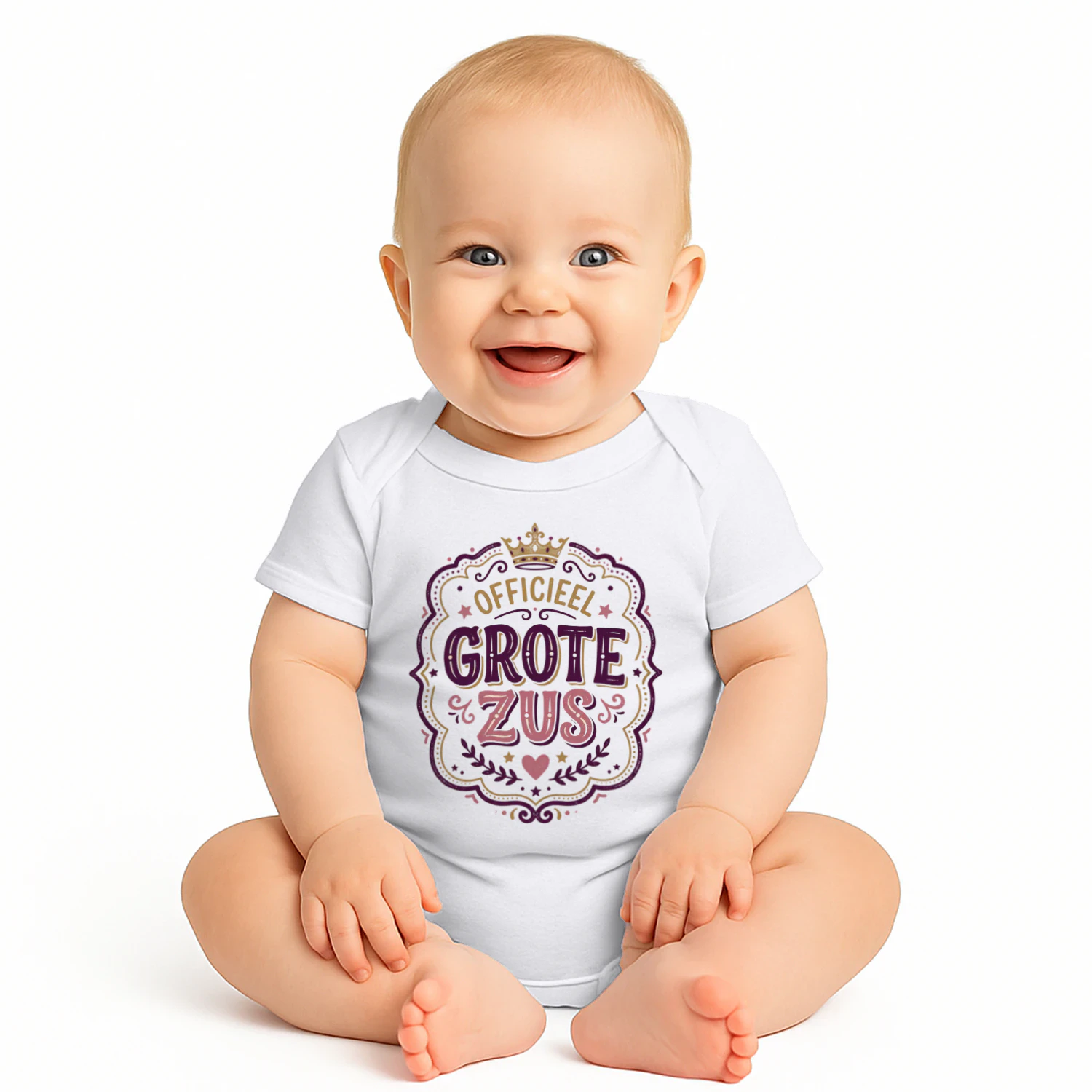 Officieel grote zus Babygrow