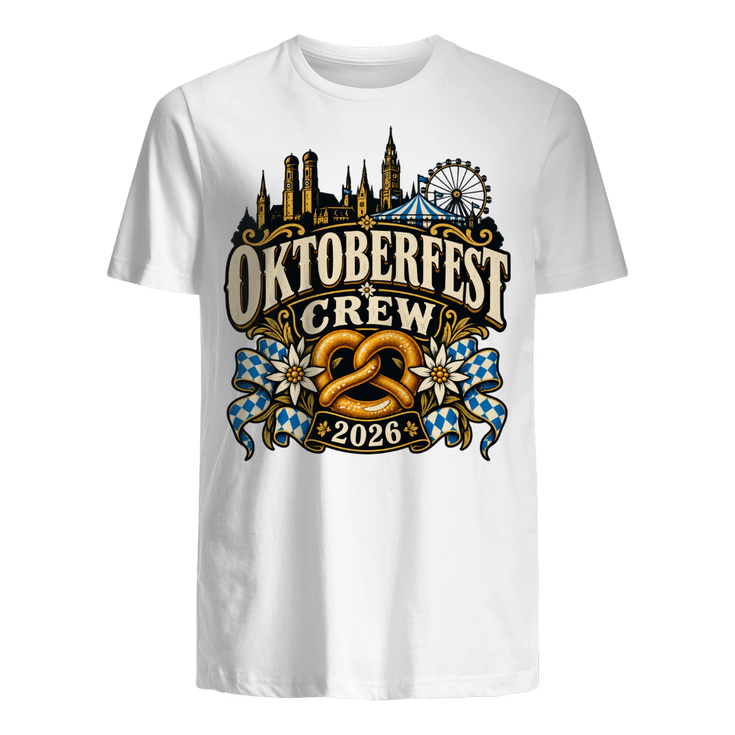 Title: Oktoberfest Crew 2026 Shirt – Munich Bavarian Festival Group T-Shirt