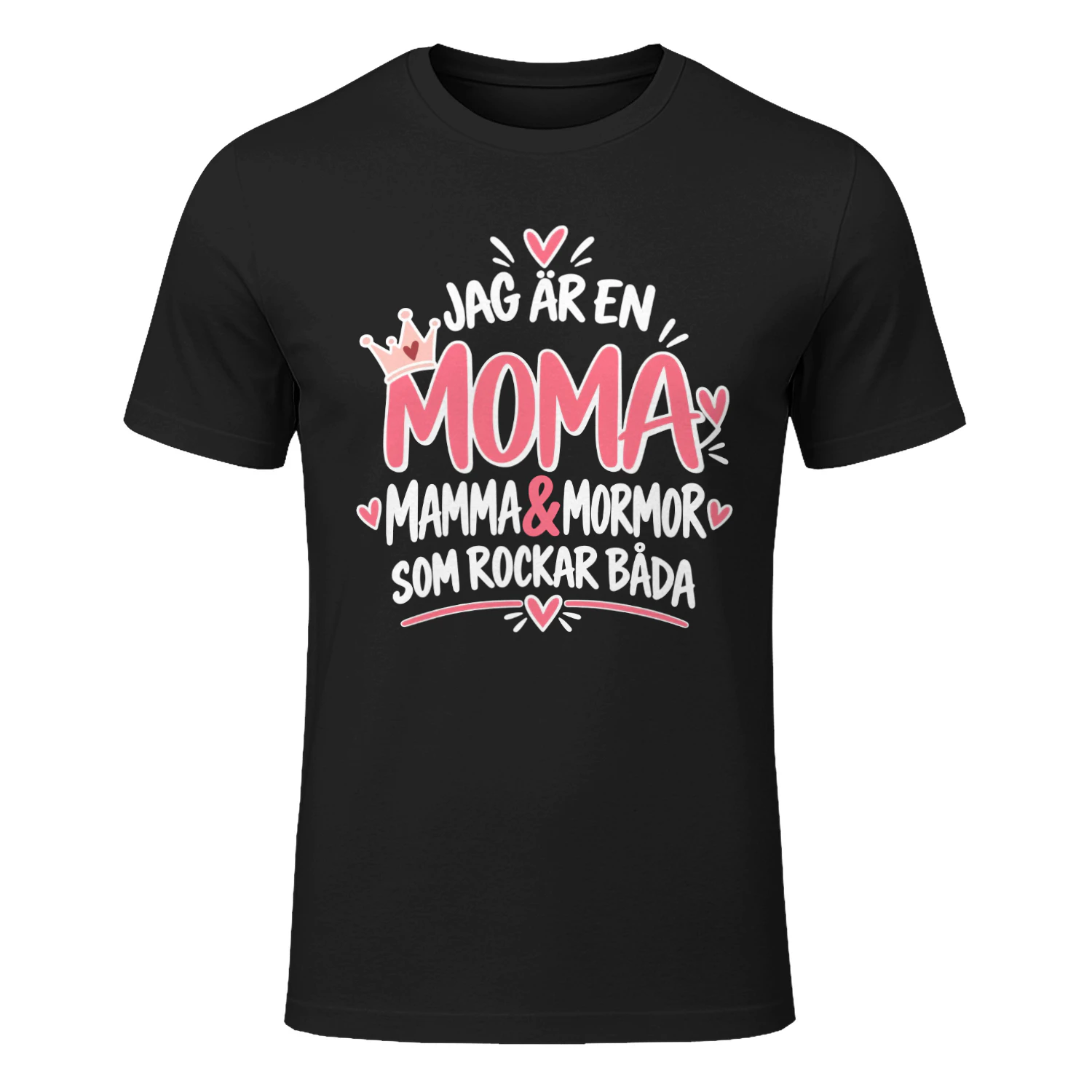 Moma T-shirt – Mamma & Mormor-tröja för kvinnor | Rolig present till mamma och mormor Mors dag, födelsedag & mormorspresent