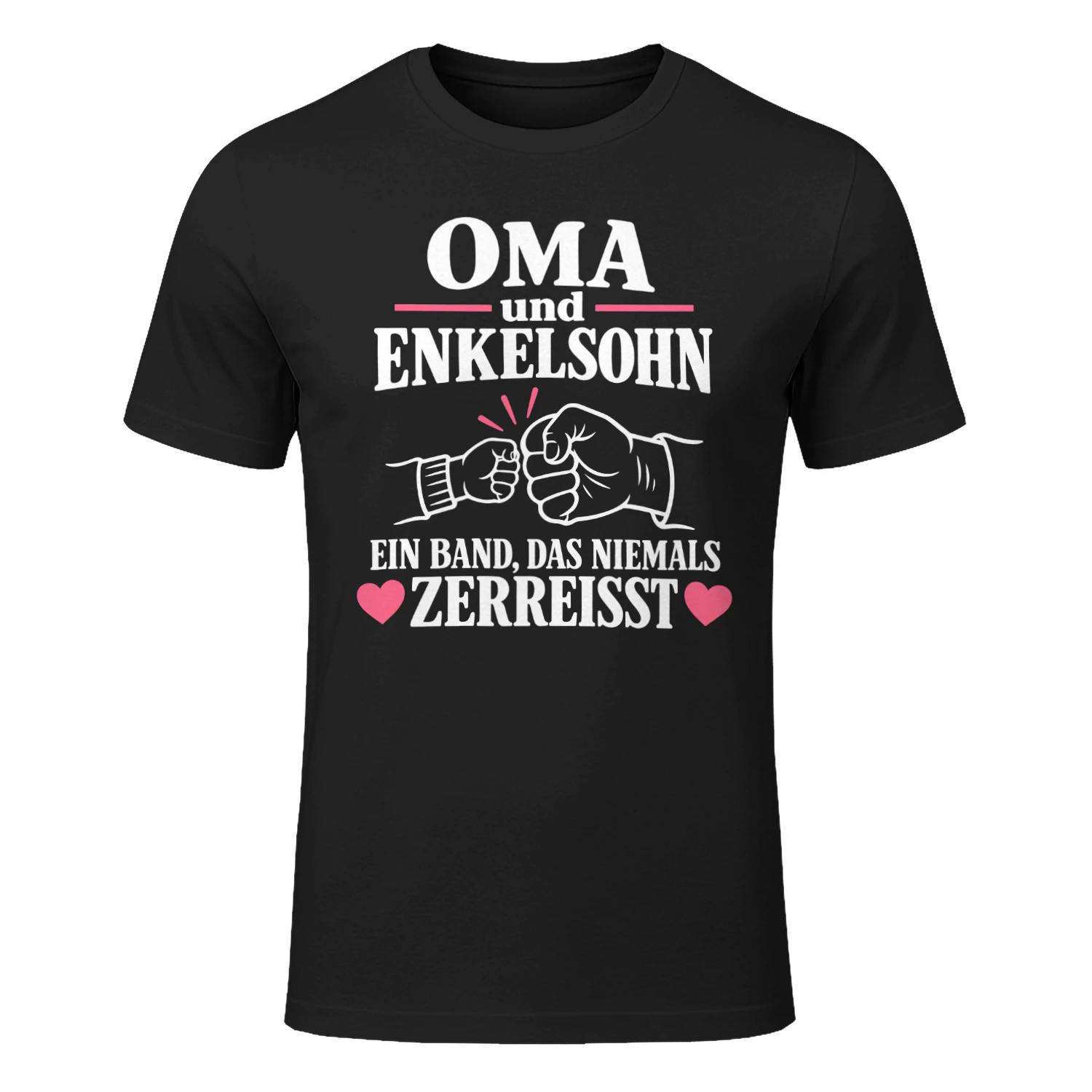 Oma & Enkelsohn T-Shirt – Ein Band, das niemals zerreißt – Geschenk für Oma vom Enkel