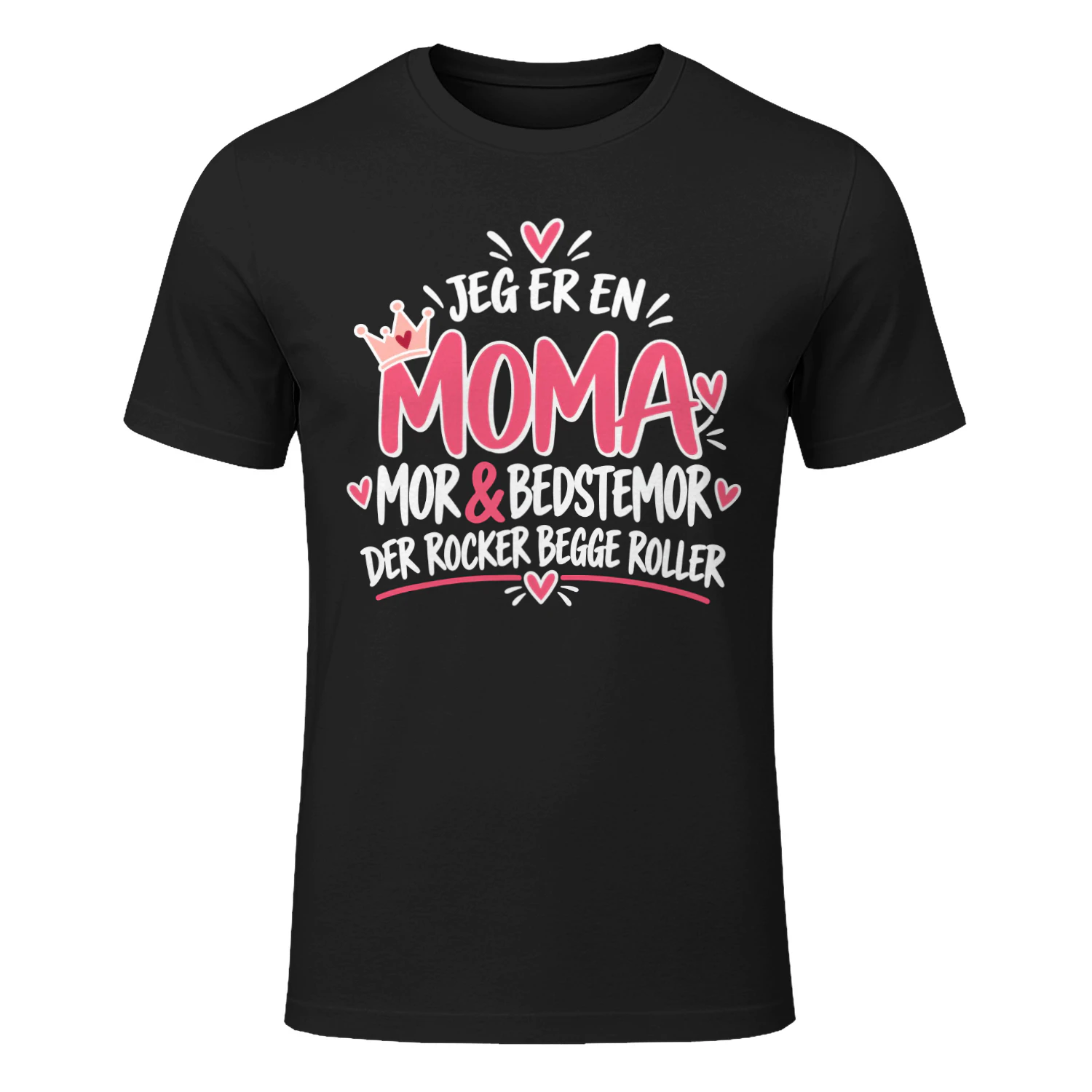 Mor & Bedstemor T-shirt – Jeg er en Moma Sjov gave til mor og bedstemor