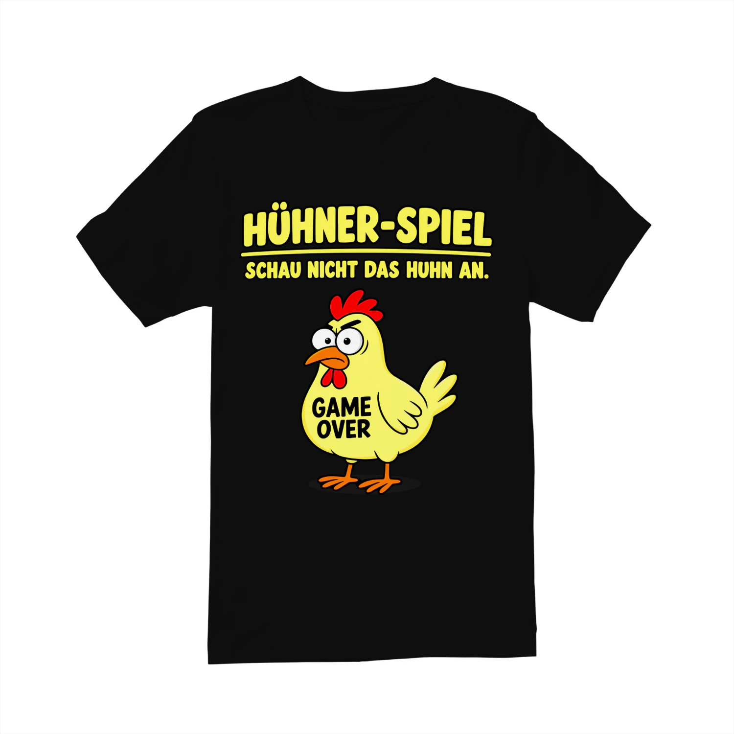 Hühner-Spiel – Lustiges Huhn Game Over Design, Chicken Game Geschenk für Hühnerfans tee