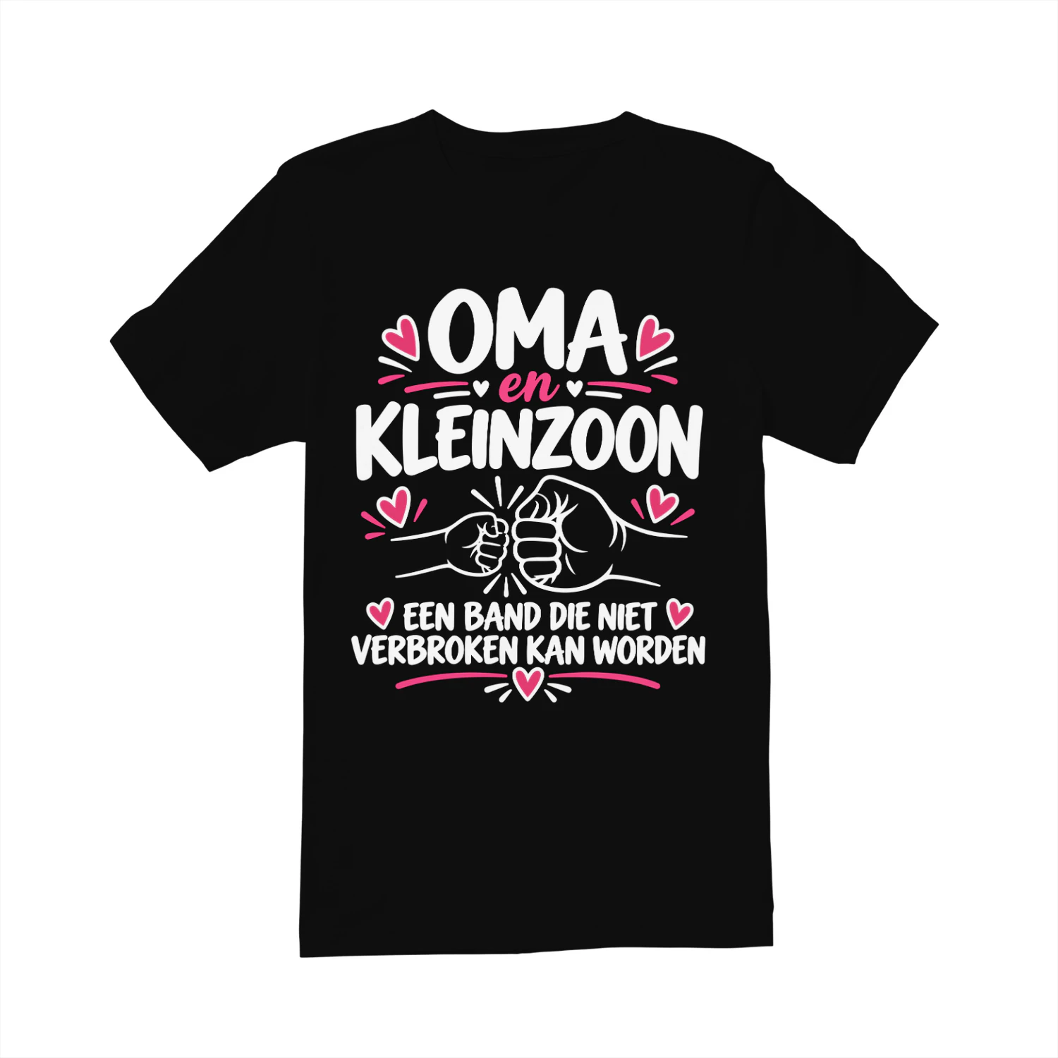 Oma & Kleinzoon T-shirt Een Band Die Niet Verbroken Kan Worden Cadeau Voor Oma Van Kleinzoon