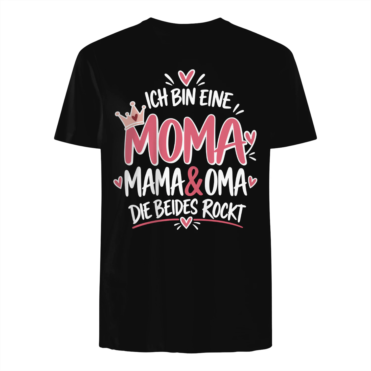 Moma T-Shirt – Mama & Oma Shirt für Frauen | Lustiges Geschenk für Mama und Oma | Muttertag, Geburtstag & Oma Geschenk