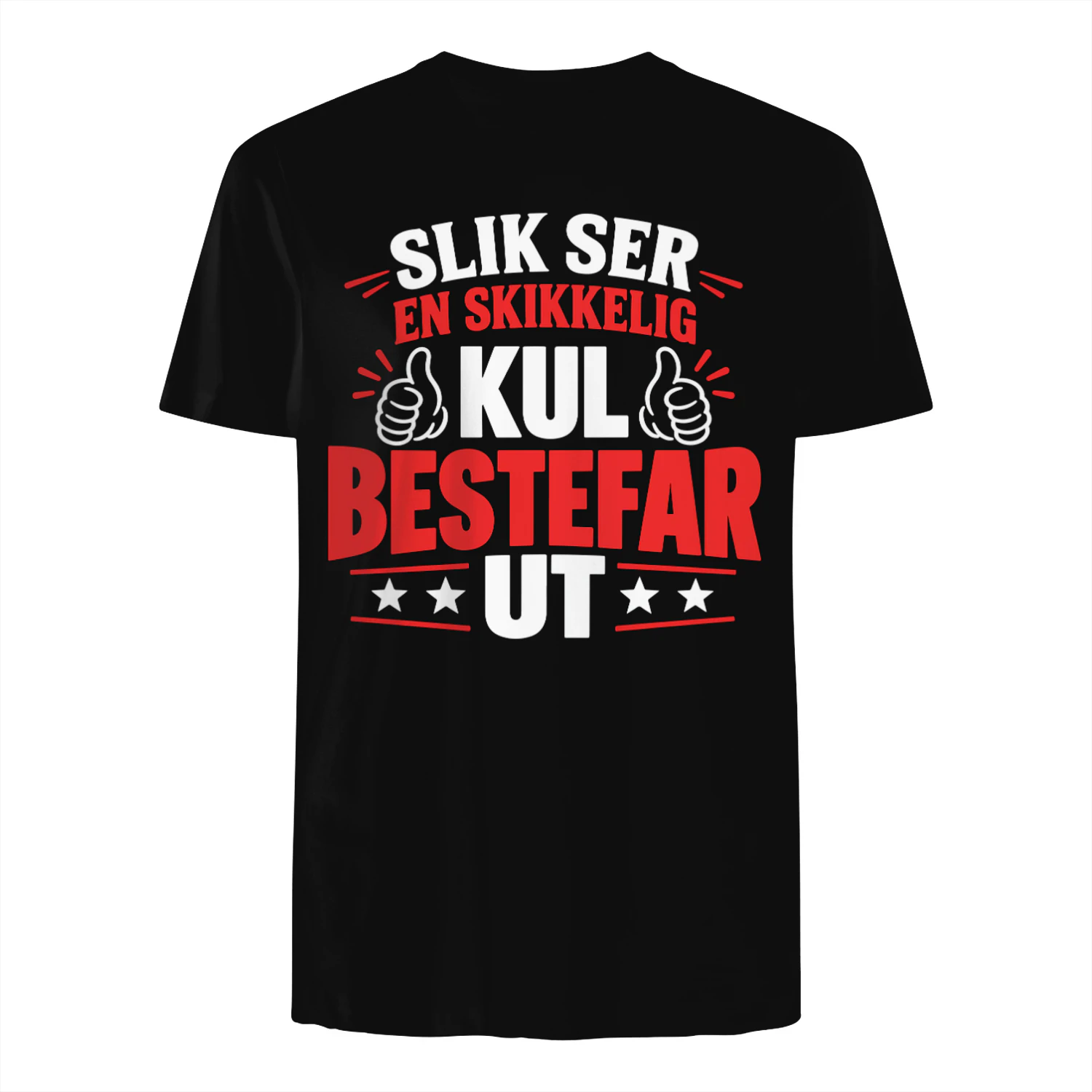 Bestefar T-skjorte Slik Ser En Skikkelig Kul Bestefar Ut Morsom Gave til Bestefar