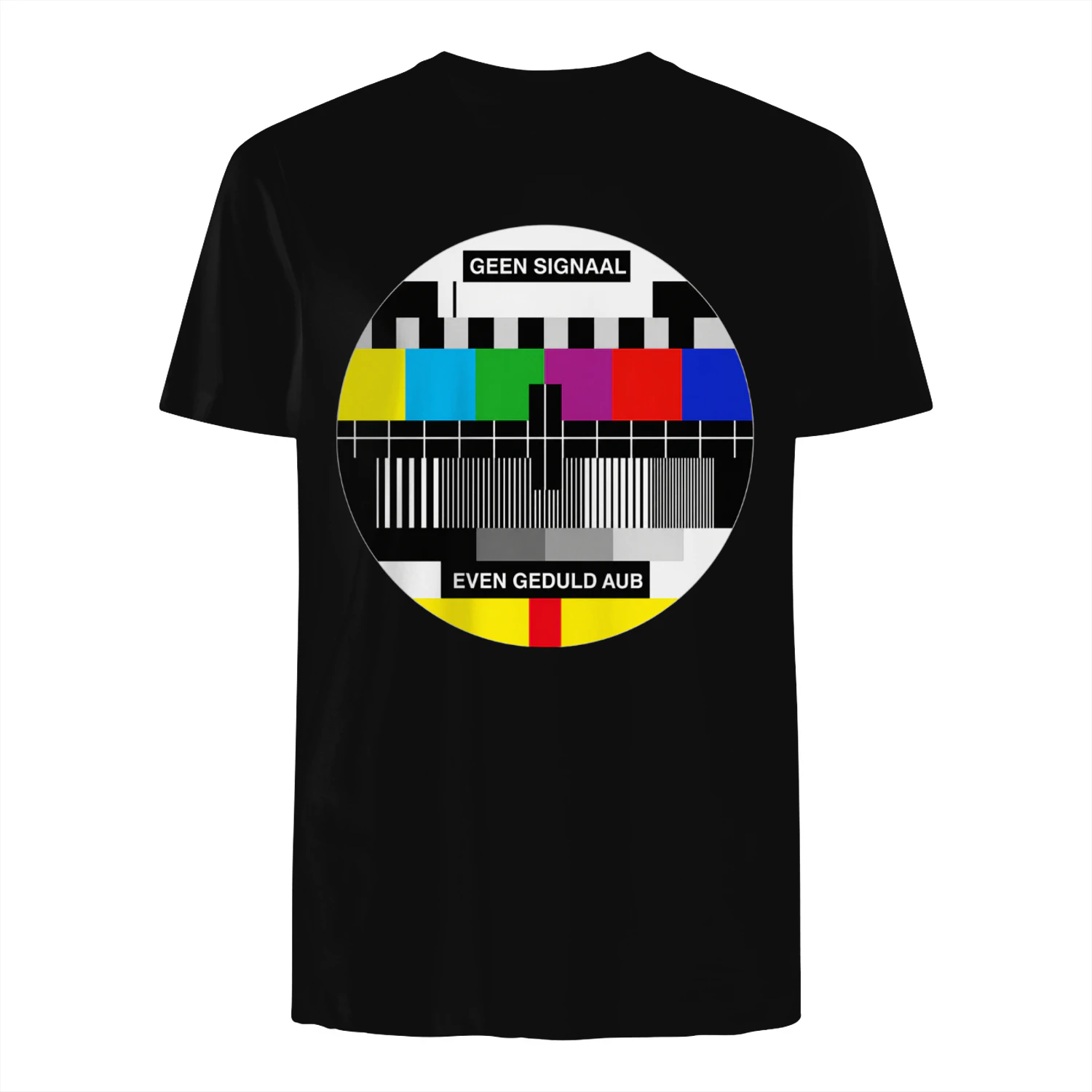Geen Signaal Even Geduld Aub - Vintage Netherlands Broadcast Graphic Tee
