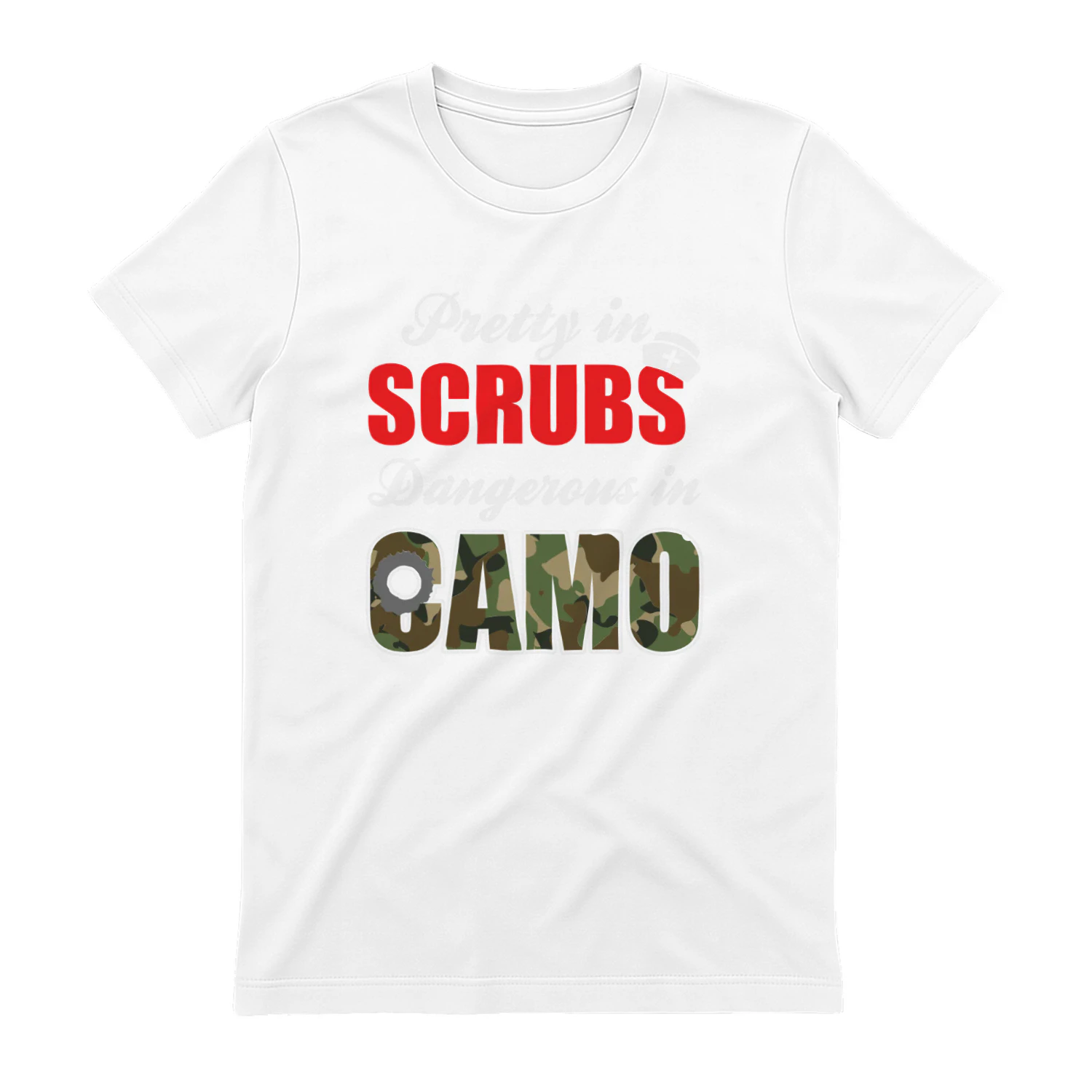 Pretty In Scrubs Dangerous In Camo