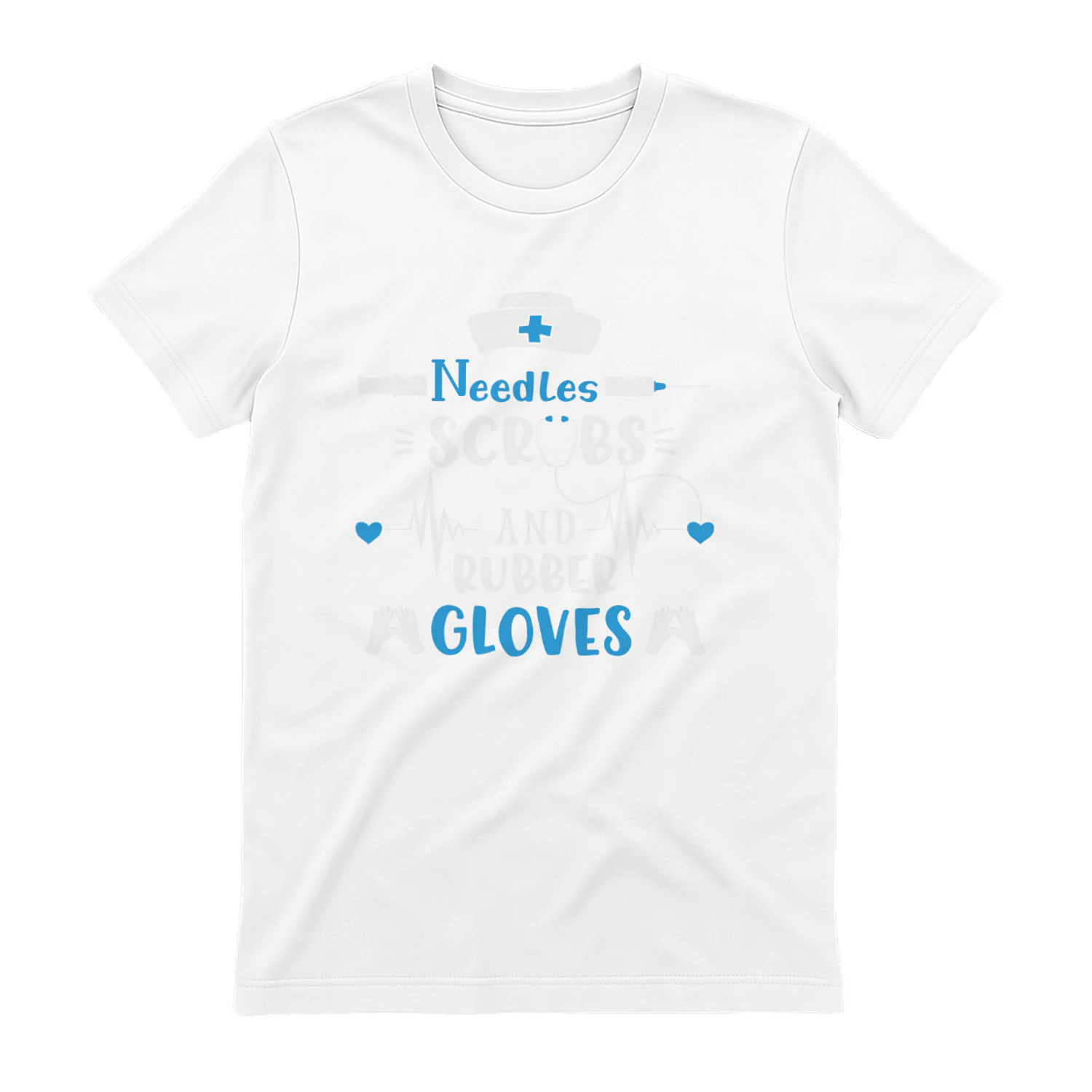 Needles Scrubs AND Rubber Gloves