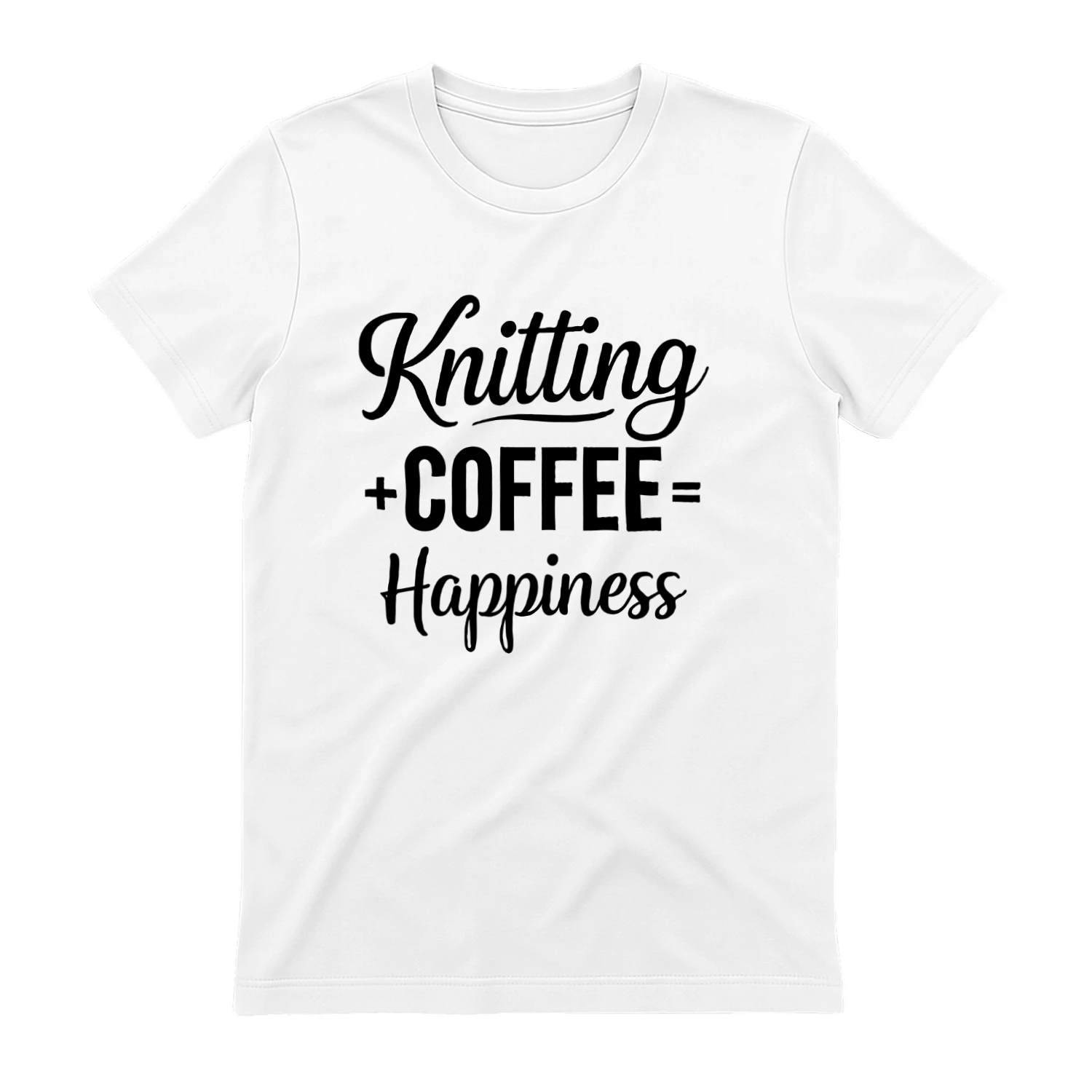 Knitting and Coffee Happiness