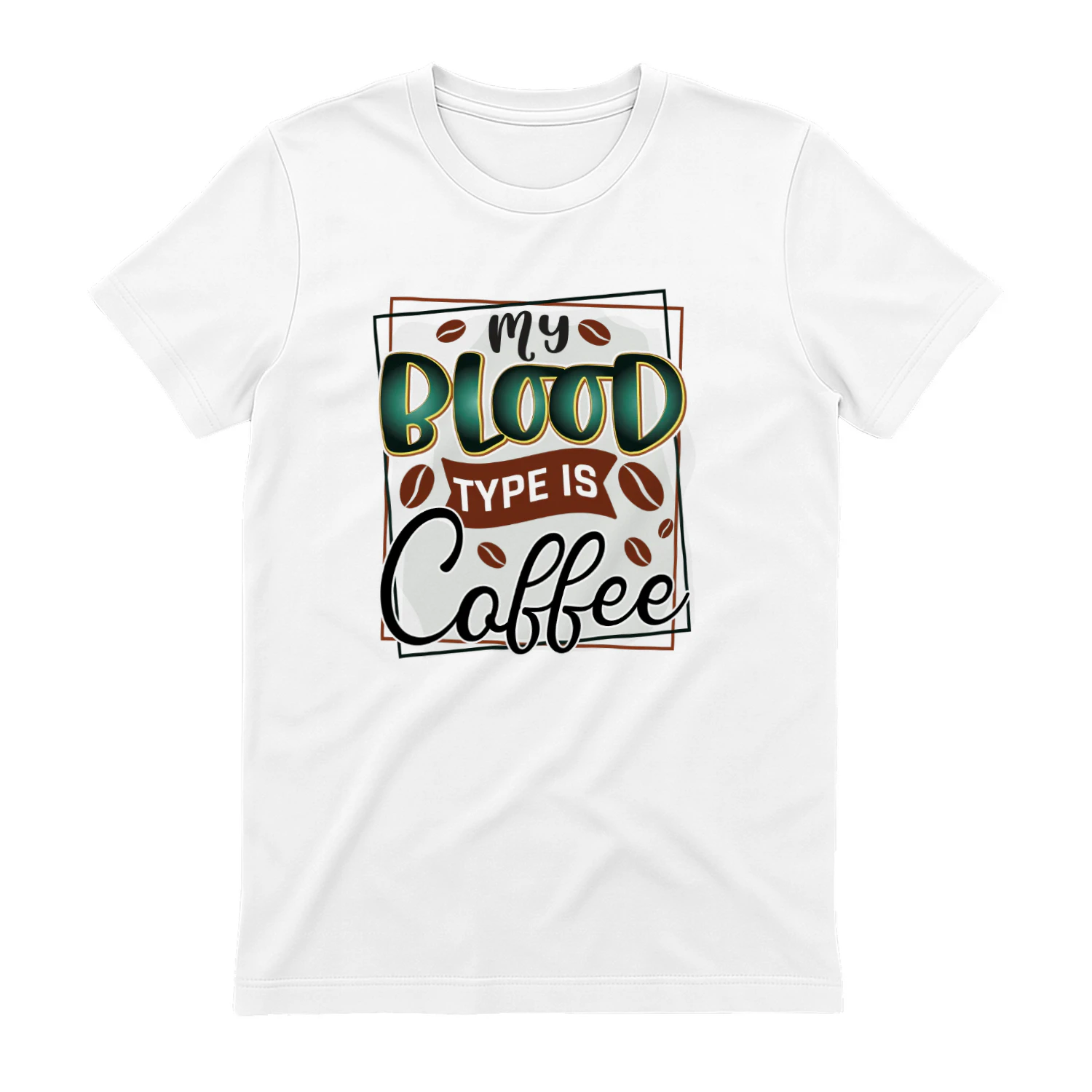My Blood Type IS Coffee (Orange)