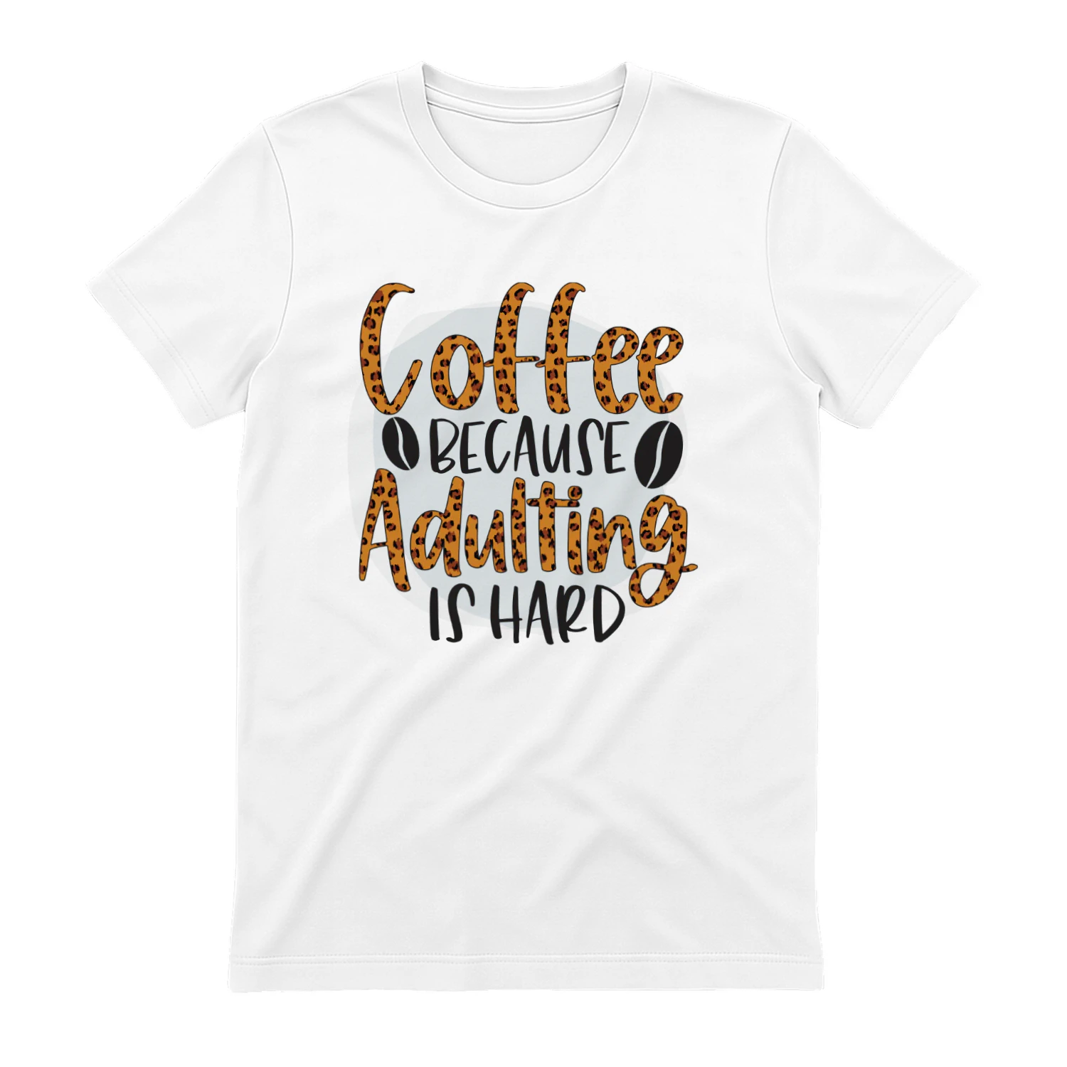 Coffee Because Adulting IS Hard (Orange)