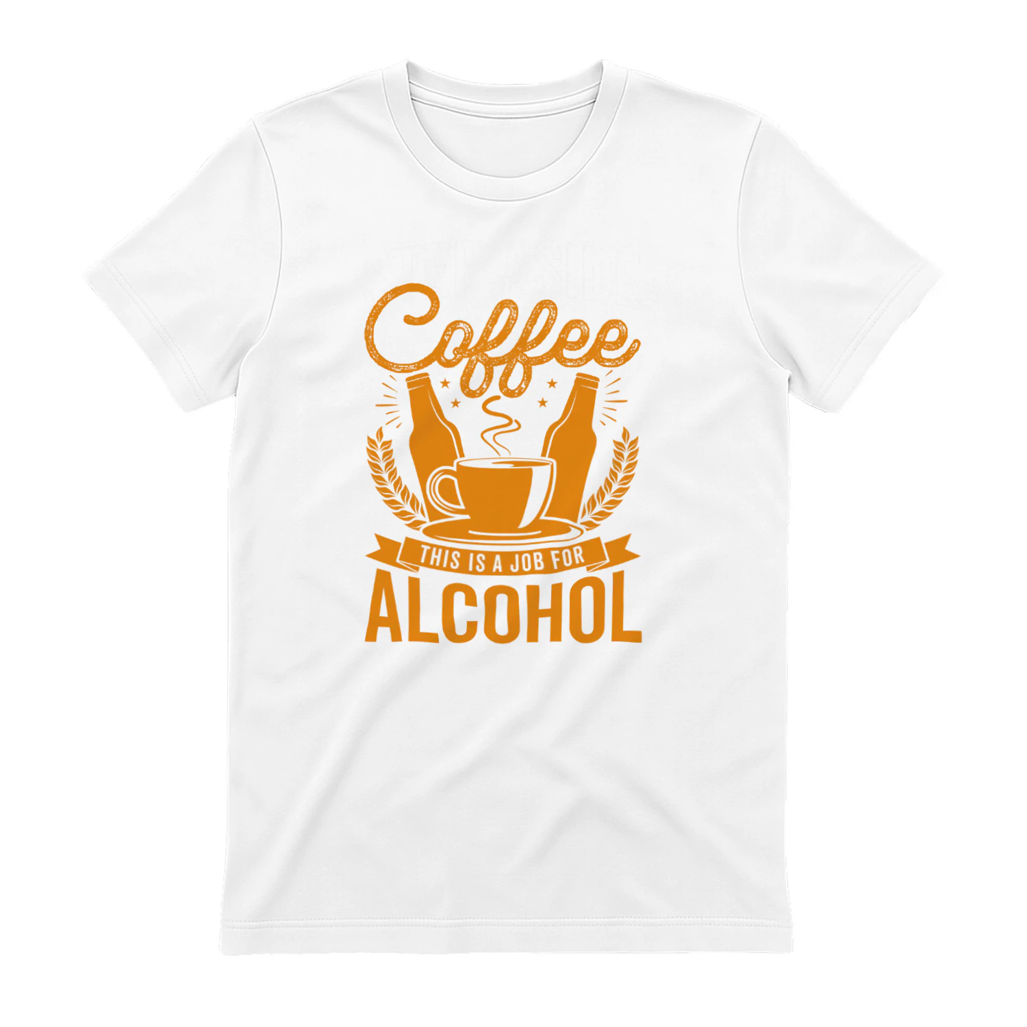 Step Coffee Typography Vector