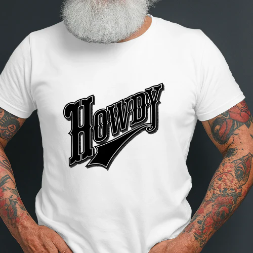 Vintage Howdy Rodeo Western