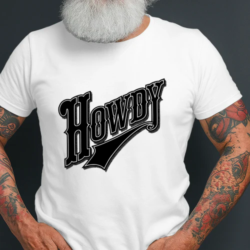Vintage Howdy Rodeo Western