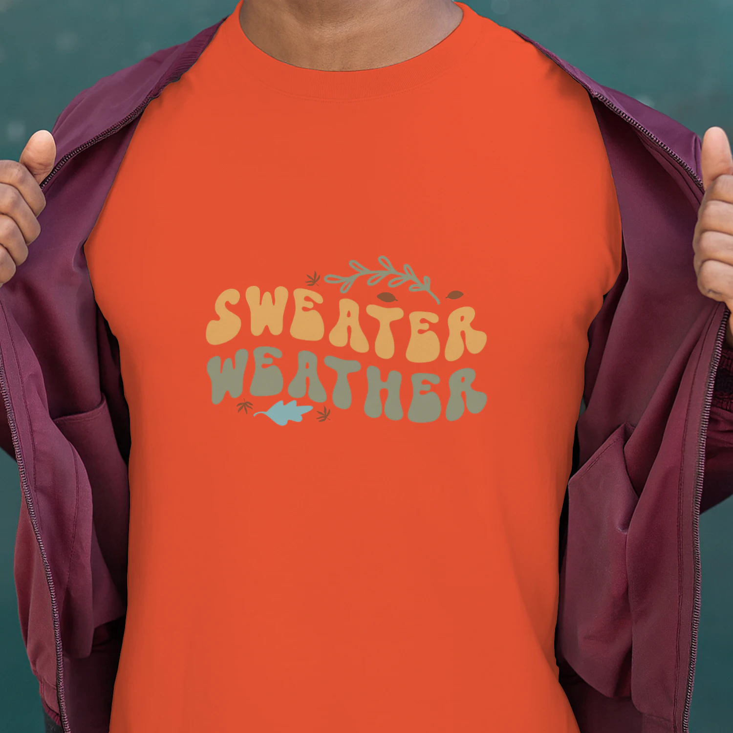 Sweater Weather Fall Retro