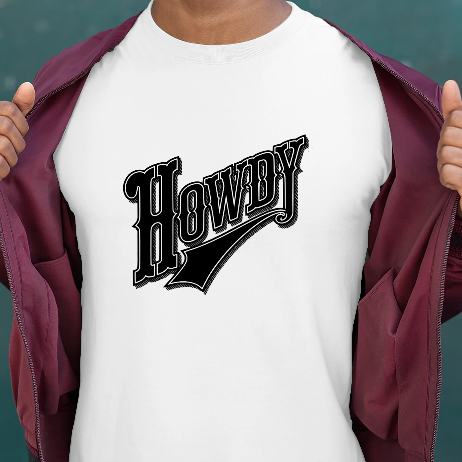 Vintage Howdy Rodeo Western
