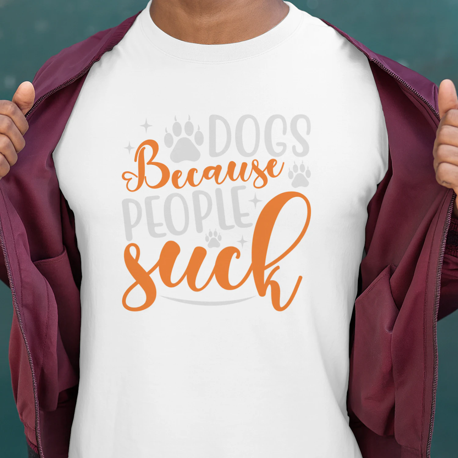 Dogs Because People Suck Paw