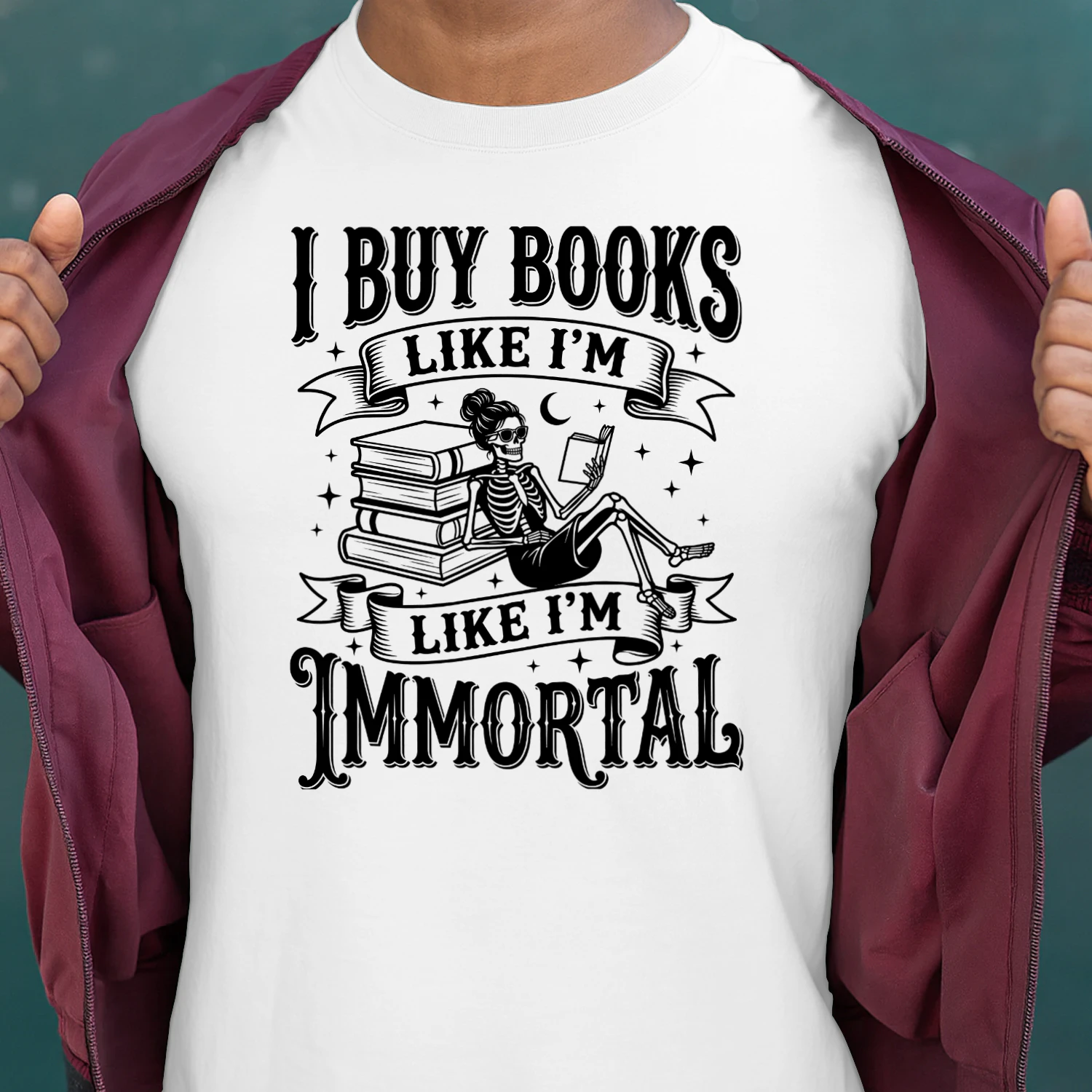 I Buy Books Like I'm Immortal