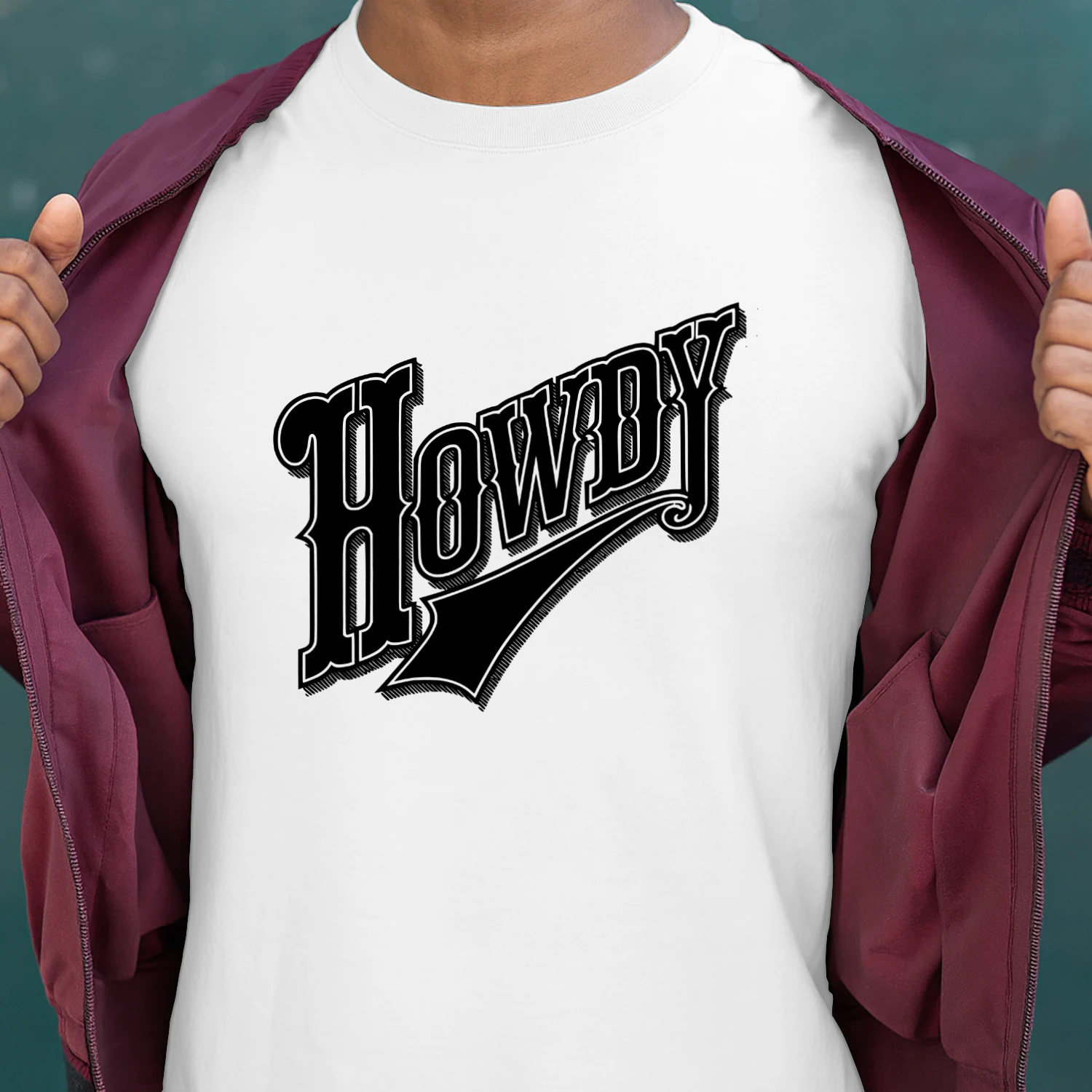 Vintage Howdy Rodeo Western