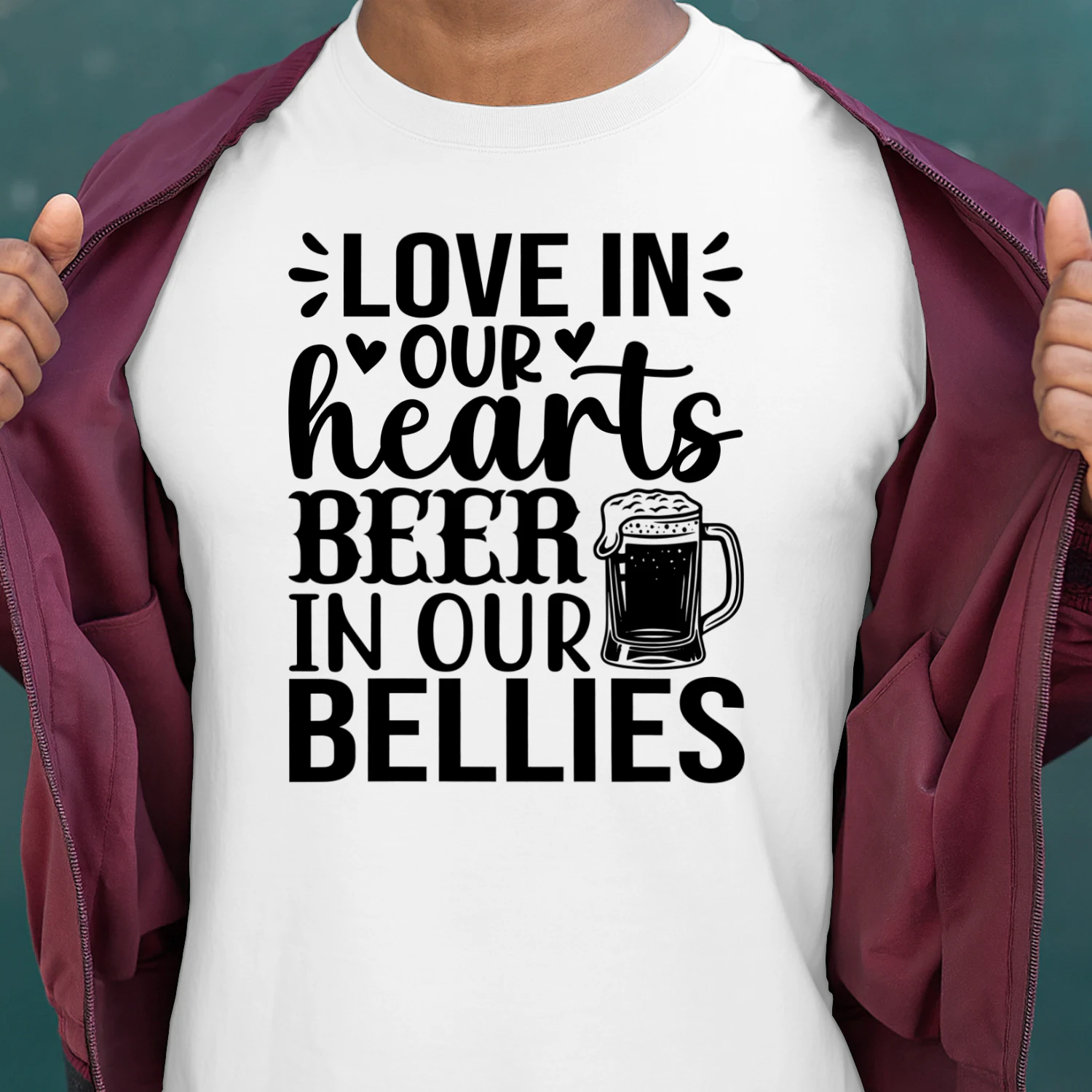 Love in Our Hearts Beer in Our Bellies