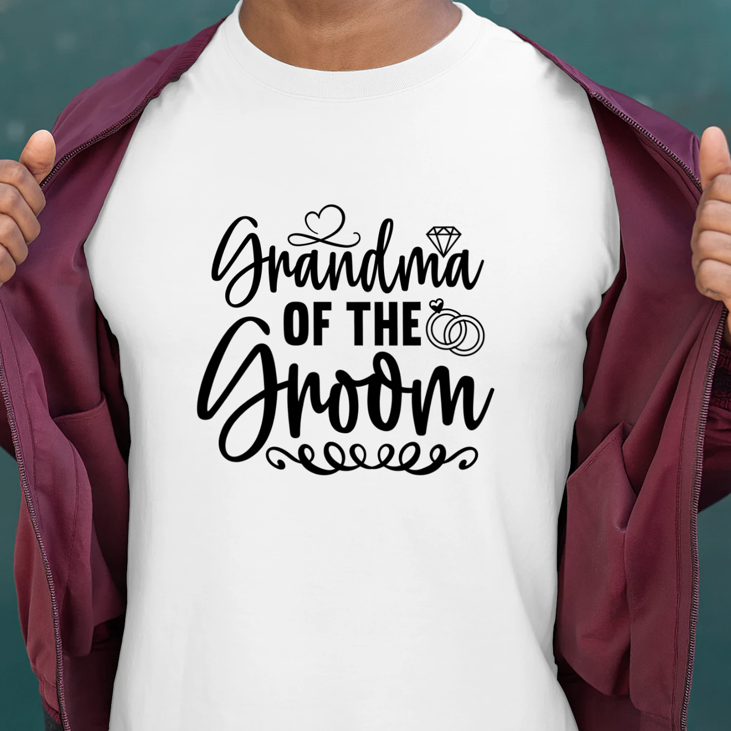 Grandma Of The Groom (Noir Fonce)