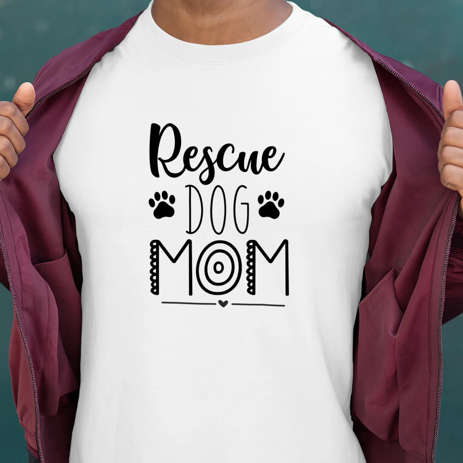 MOM RESCUE DOG