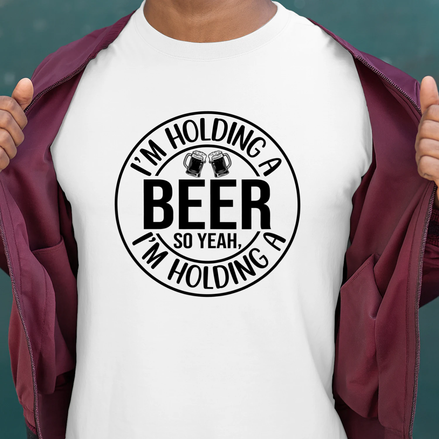 Im Holding a Beer So Yeah Im Pretty Busy