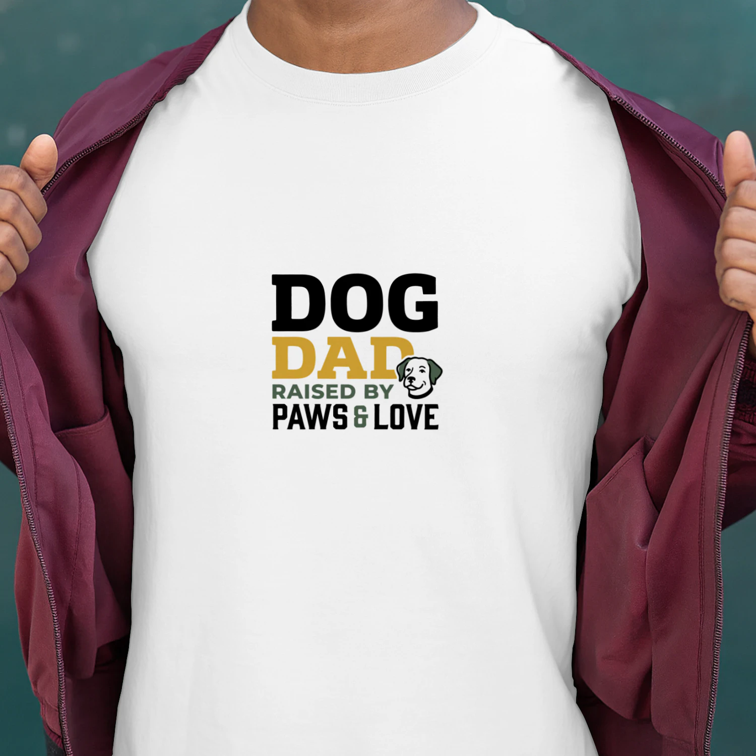 Dog Dad Raised by Paws