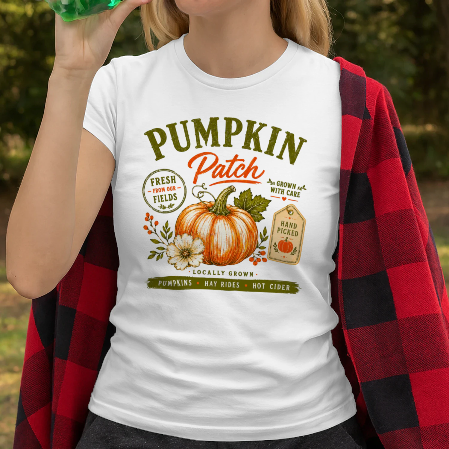 Retro Pumpkin Patch Tshirt