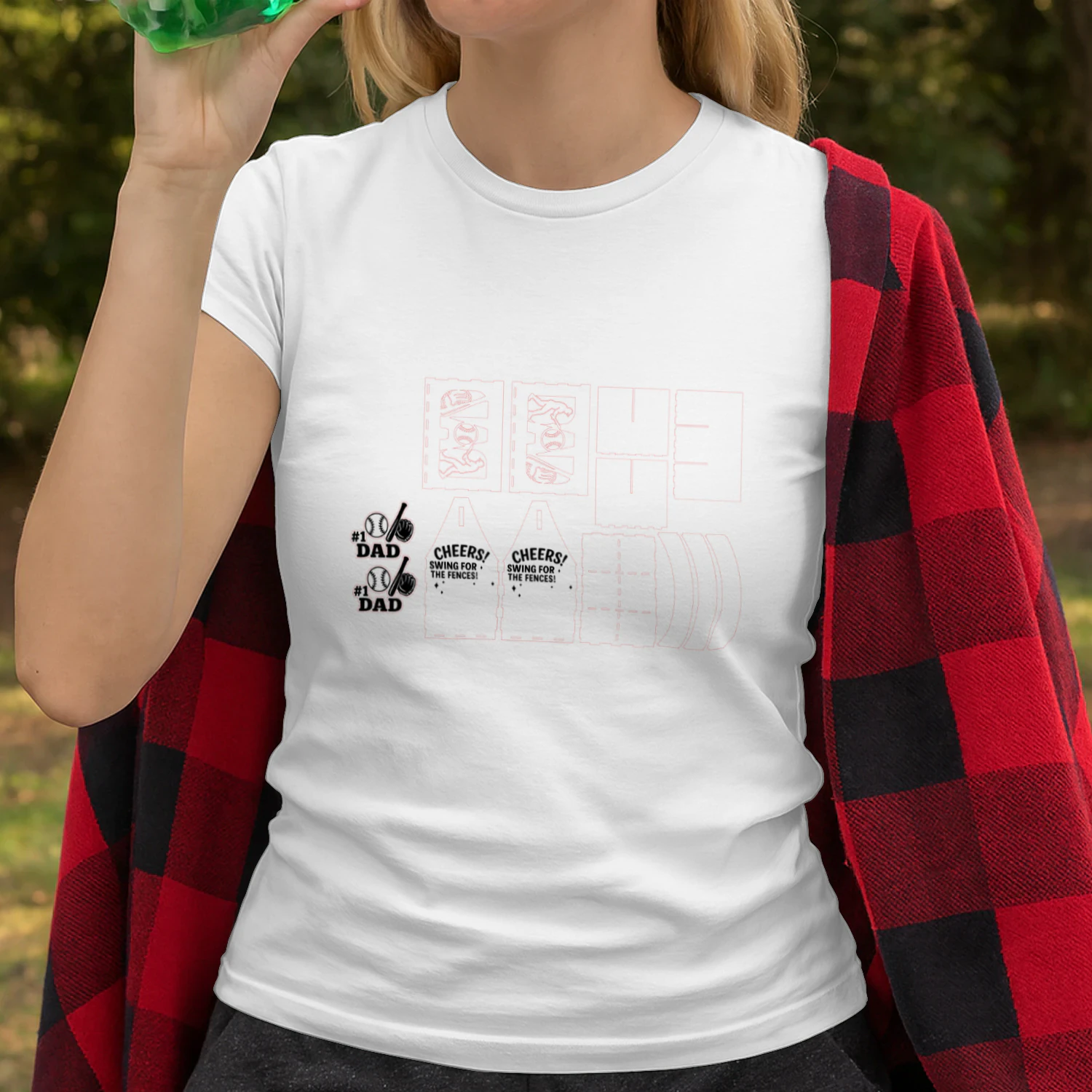Baseball Dad Beer Holder