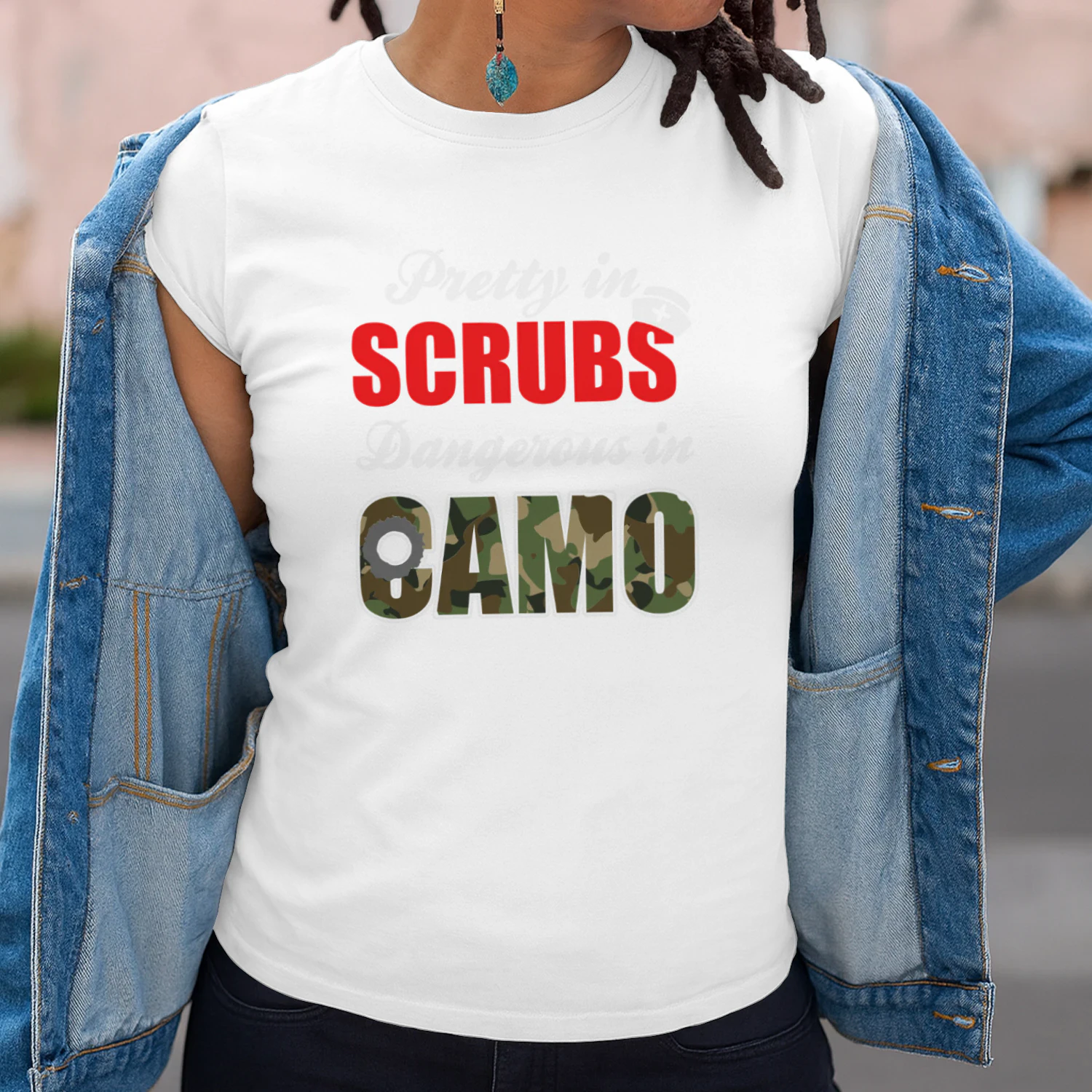 Pretty In Scrubs Dangerous In Camo