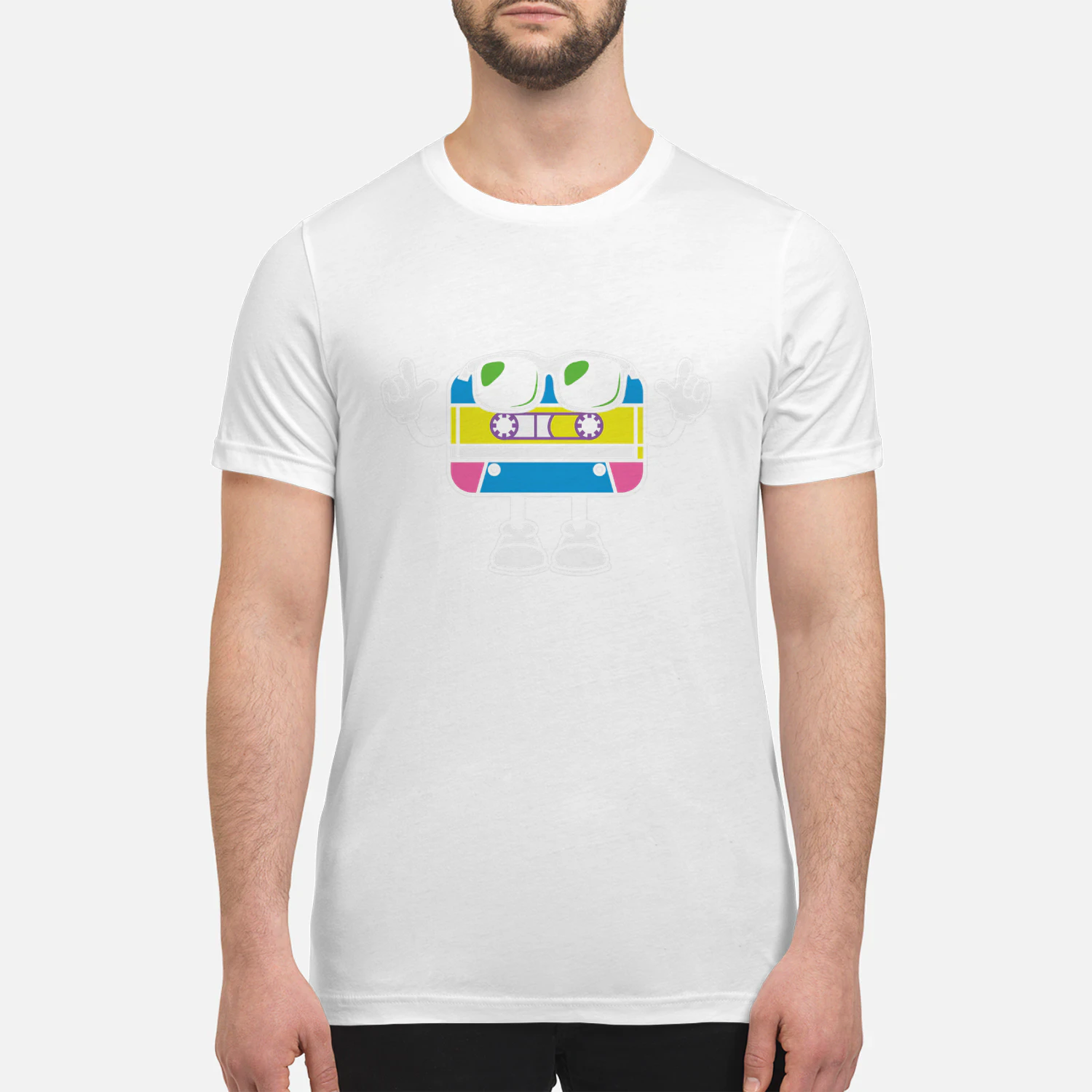 Retro Cassette Rock Hands