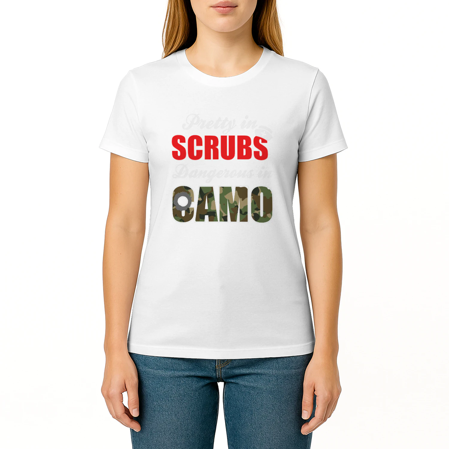 Pretty In Scrubs Dangerous In Camo