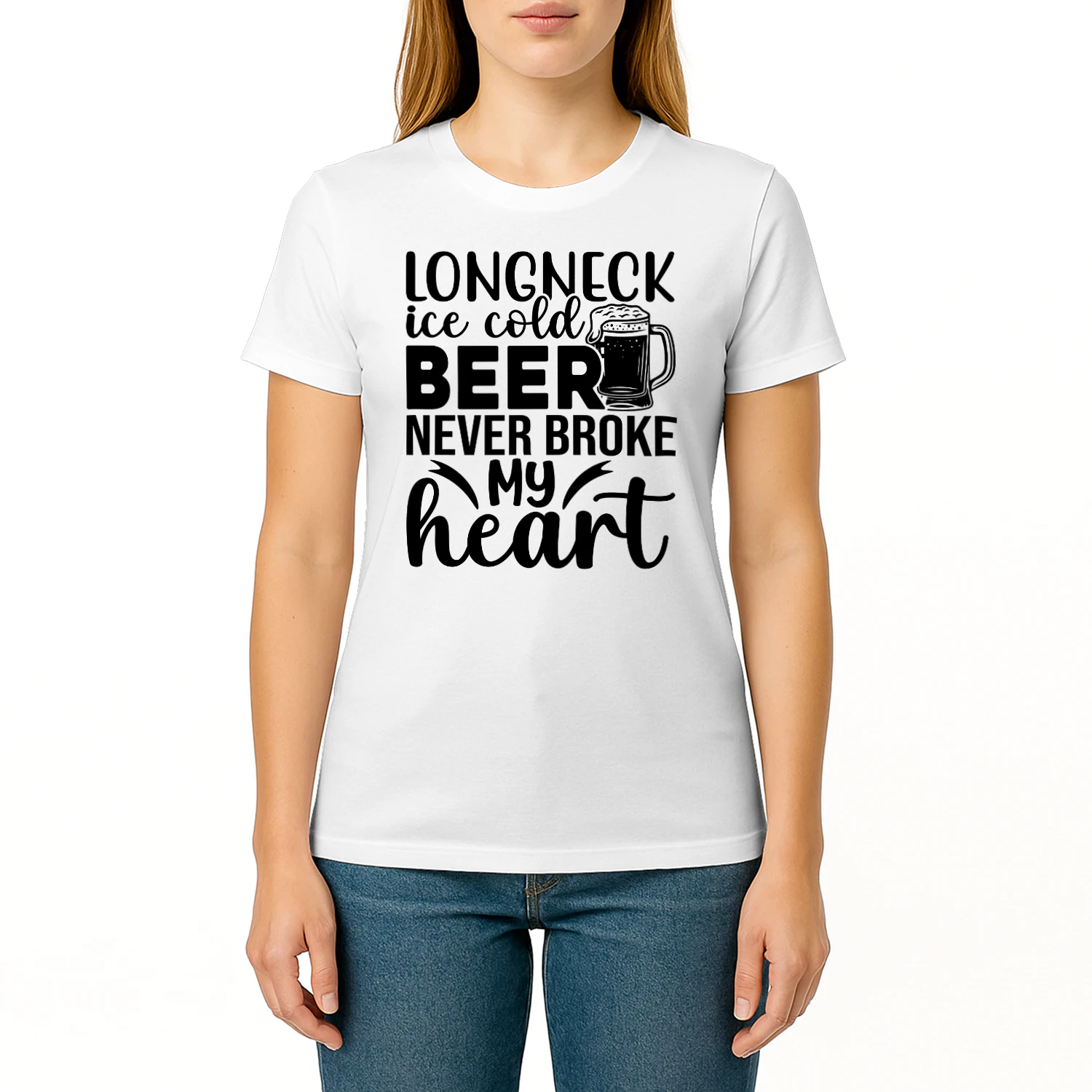Longneck Ice Cold Beer Never Broke my Heart