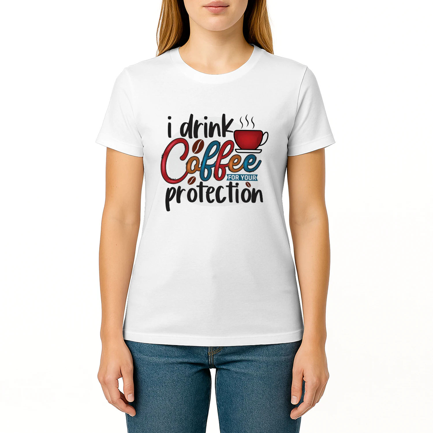 I Drink Coffee FOR Your Protection (Rouge)