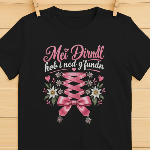 Trachten Outfit lustig Trachtenshirt Damen