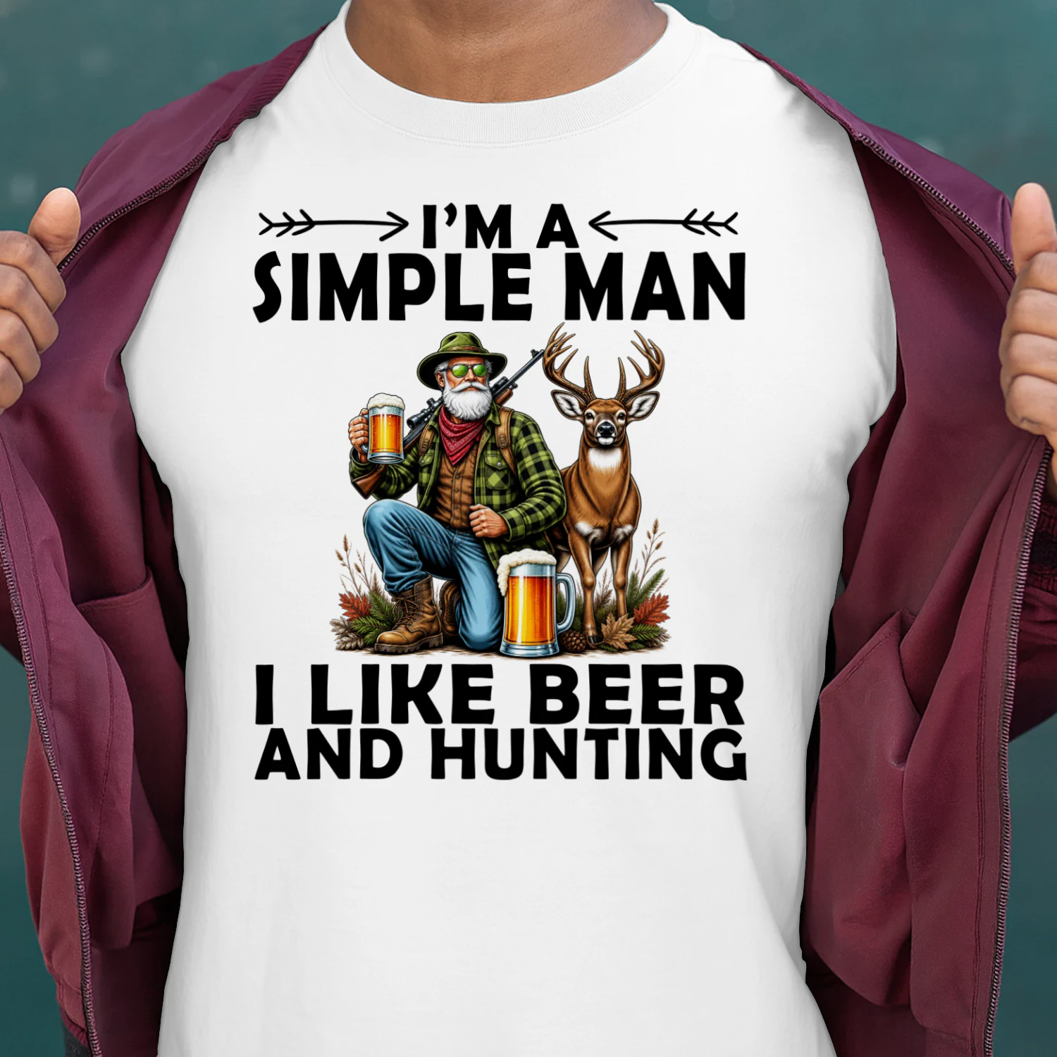 hunting-deer-simple-man