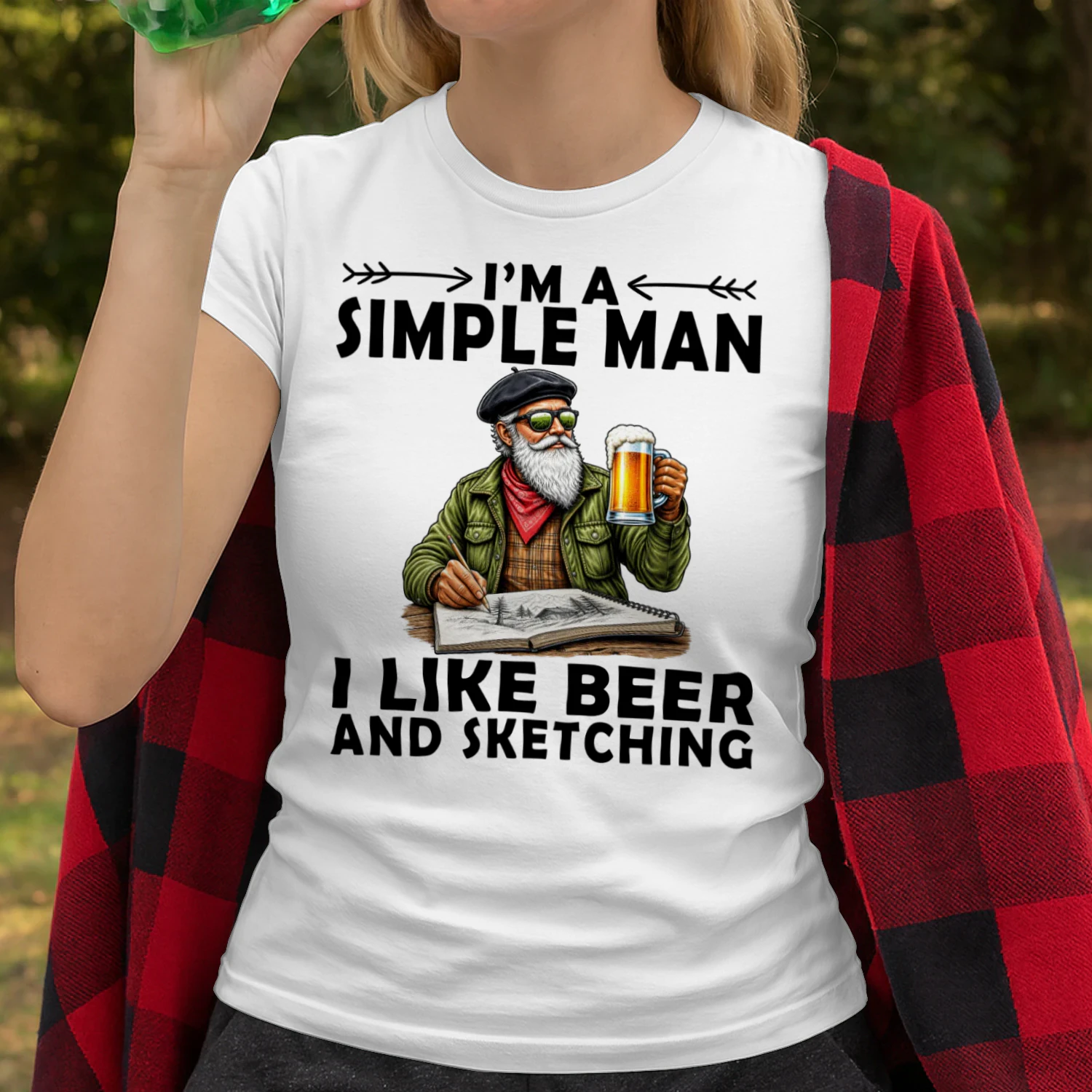 sketching-simple-man