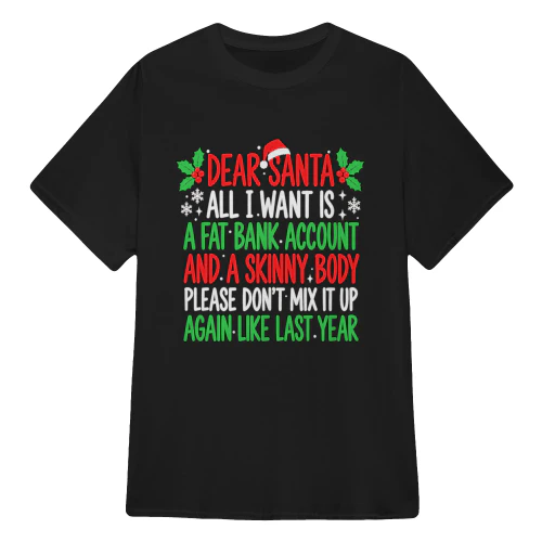 Dear Santa Funny