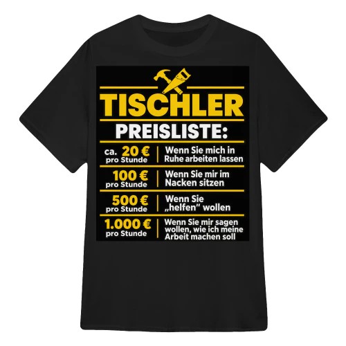 TISCHLER PREISLISTE