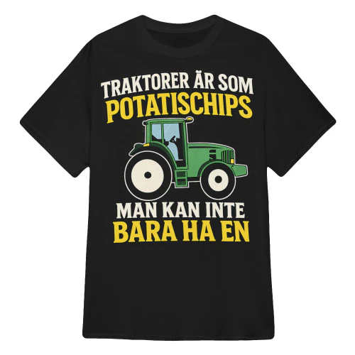 TRAKTORER ÄR SOM POTATISCHIPS