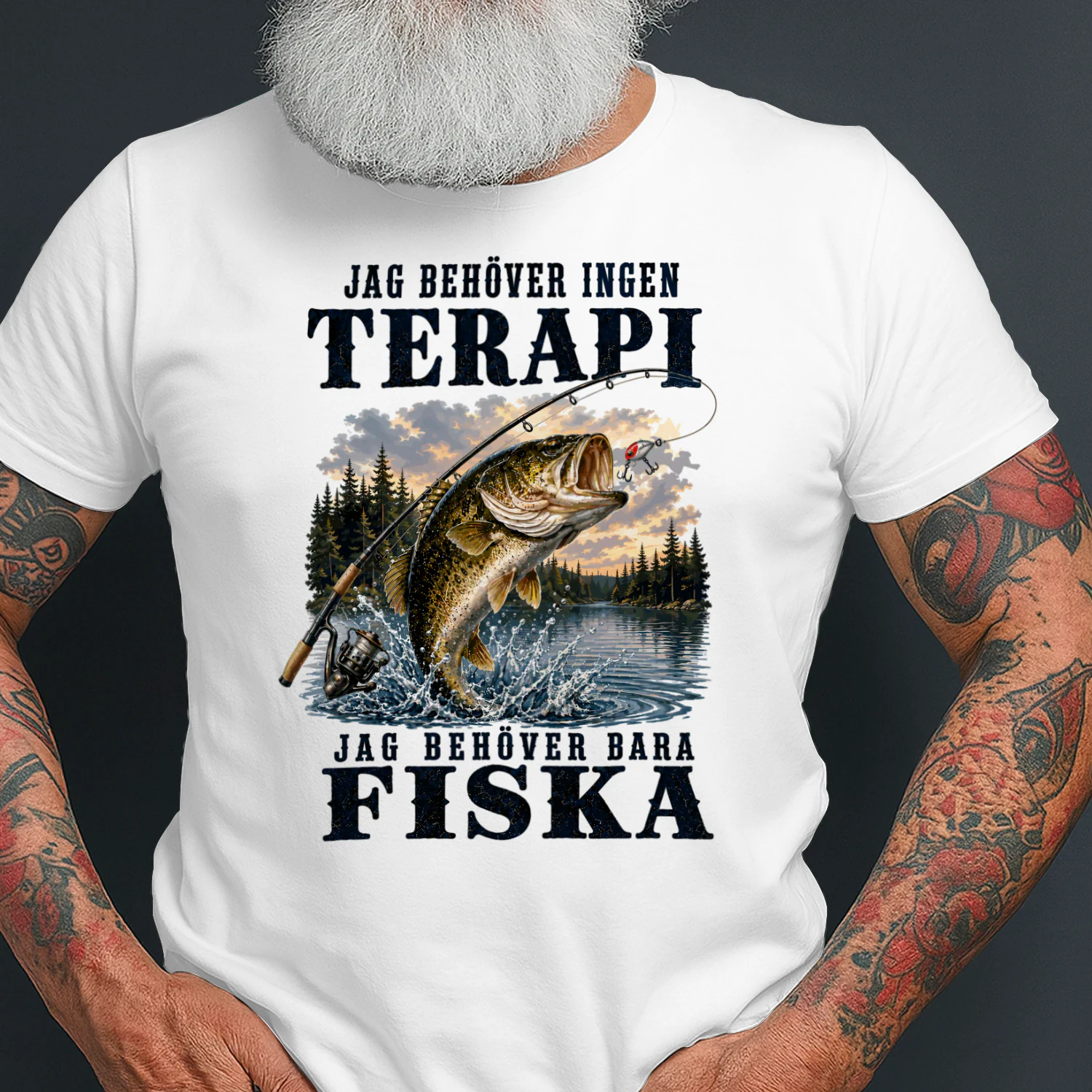 Jag behöver ingen terapi – jag behöver bara fiska
