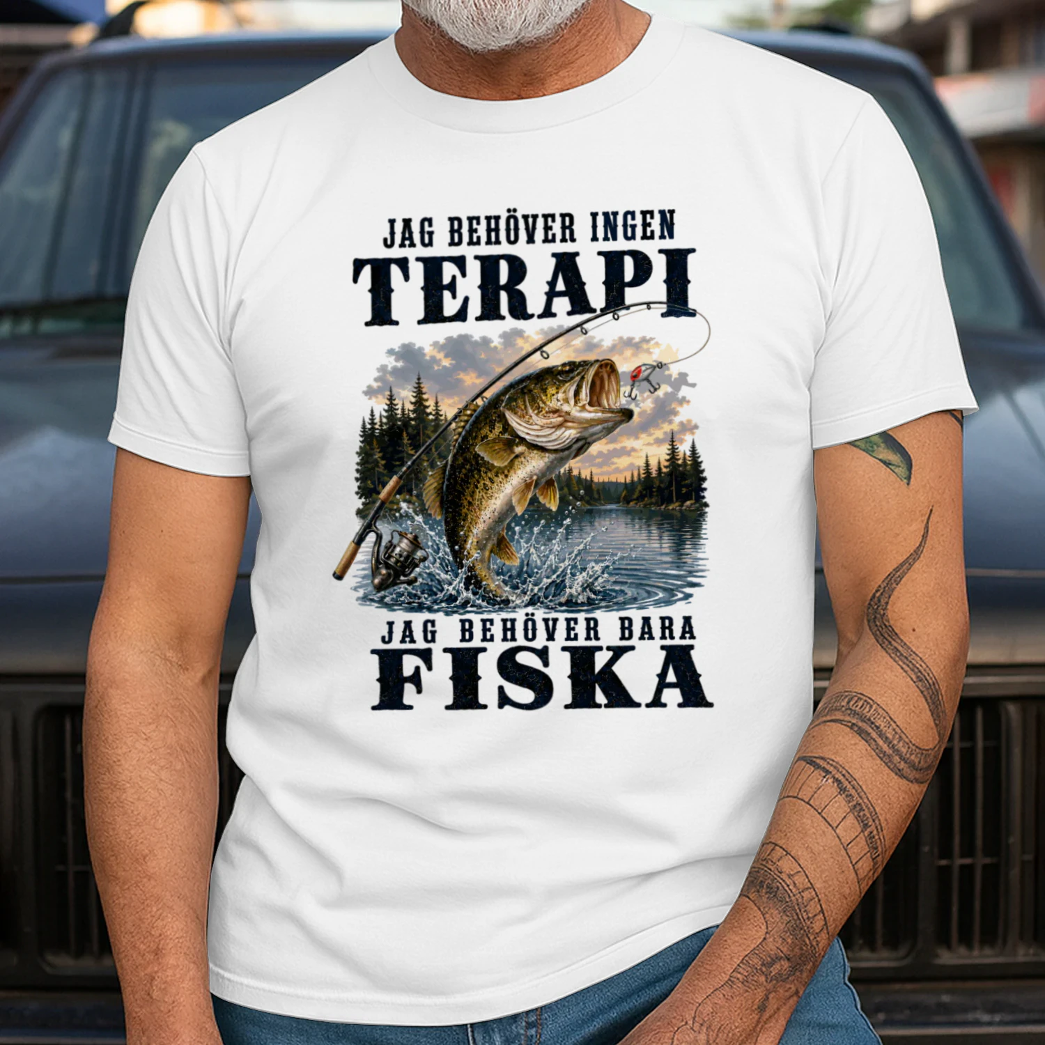 Jag behöver ingen terapi – jag behöver bara fiska