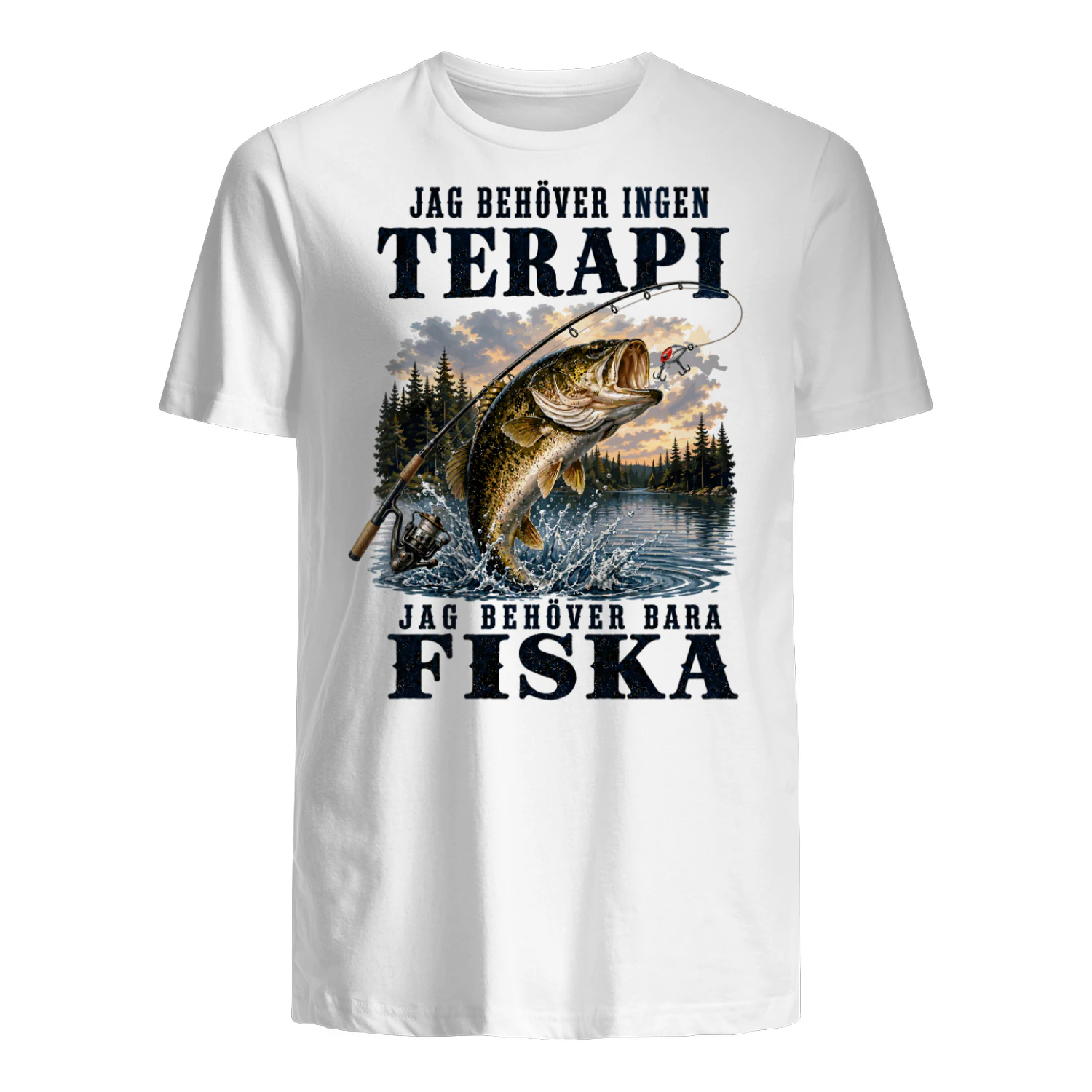Jag behöver ingen terapi – jag behöver bara fiska