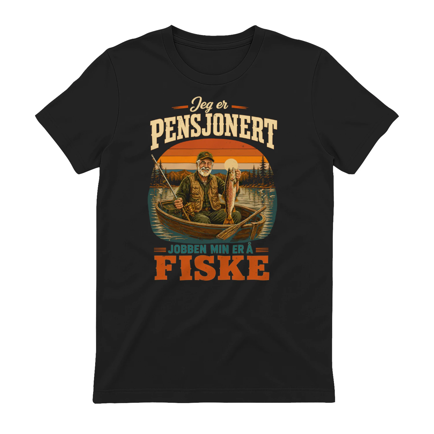 JEG ER PENSJONERT – JOBBEN MIN ER Å FISKE